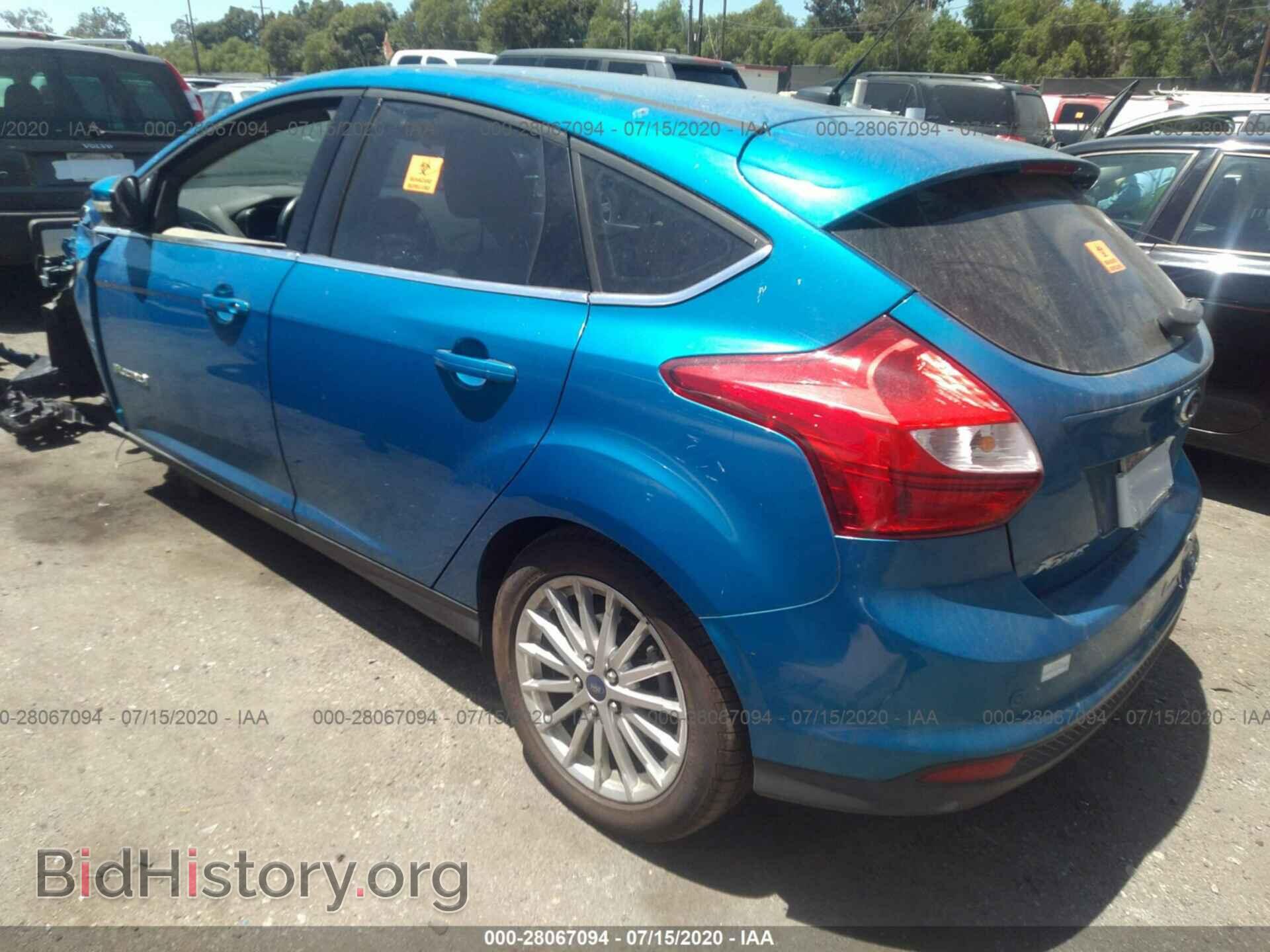 2012 FORD FOCUS ELECTRIC - VIN: 1FAHP3R44CL458302 - Фото 3
