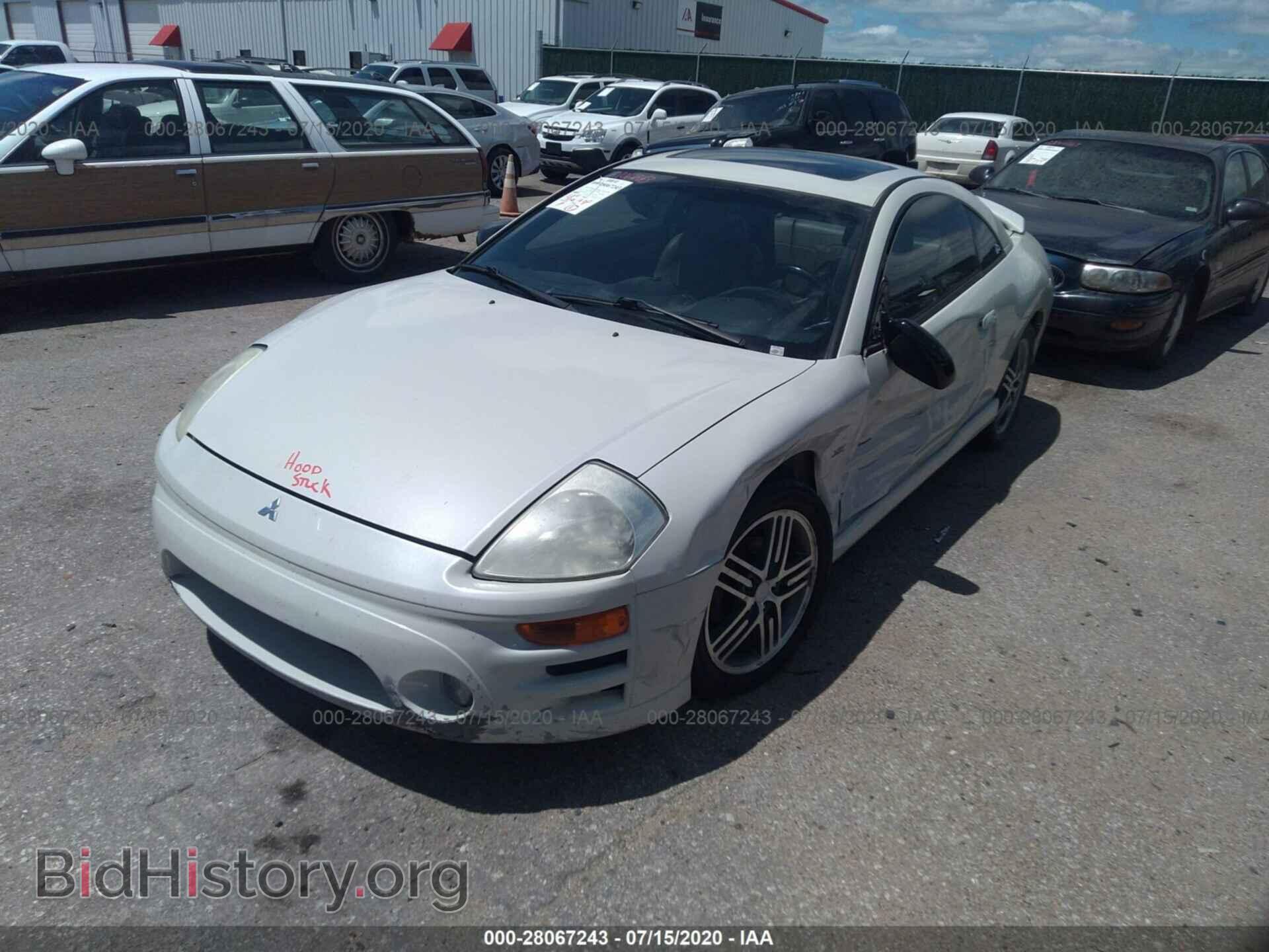 2004 MITSUBISHI ECLIPSE - VIN: 4A3AC74H24E054846 - Photo 2