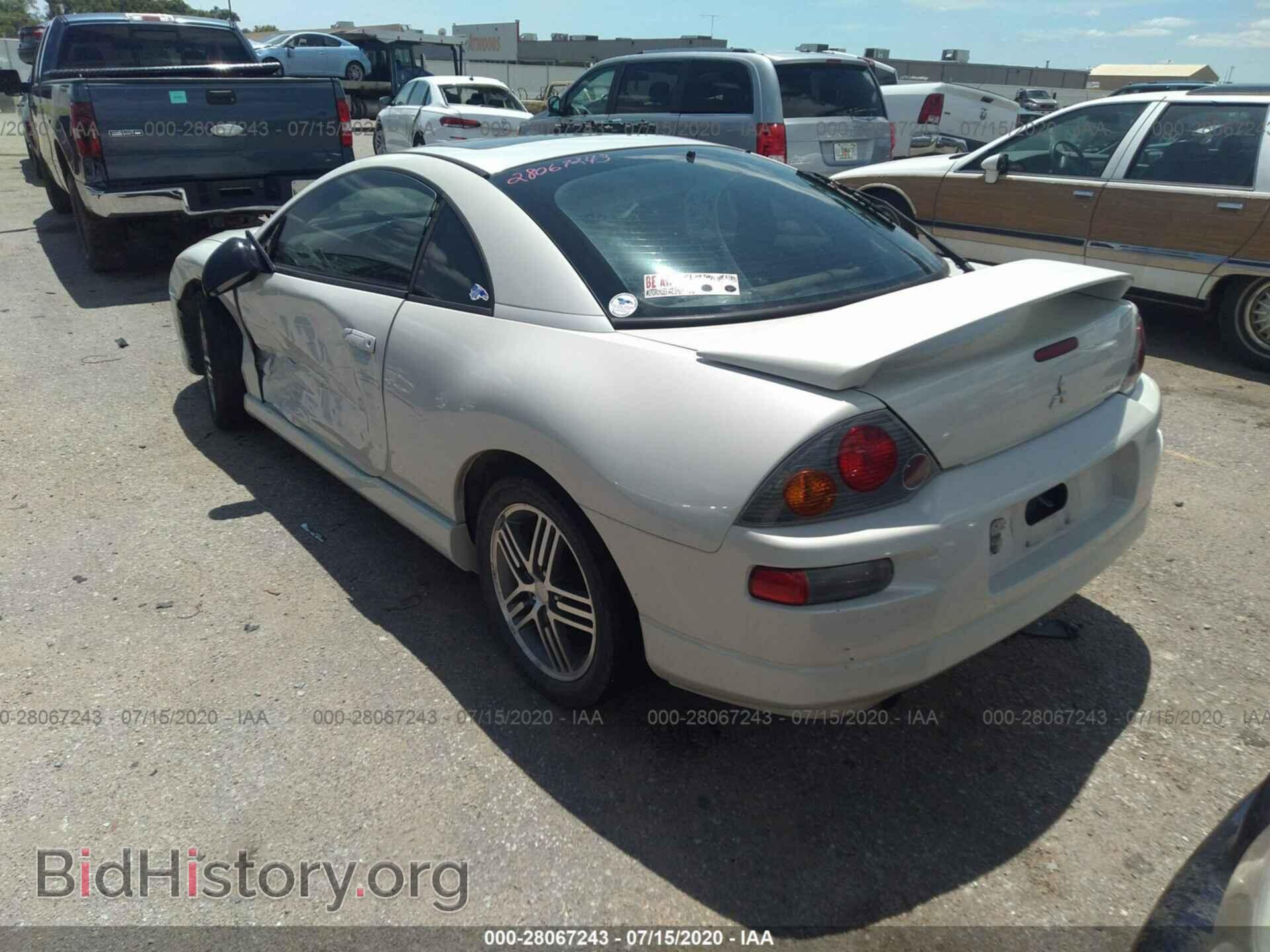2004 MITSUBISHI ECLIPSE - VIN: 4A3AC74H24E054846 - Photo 3