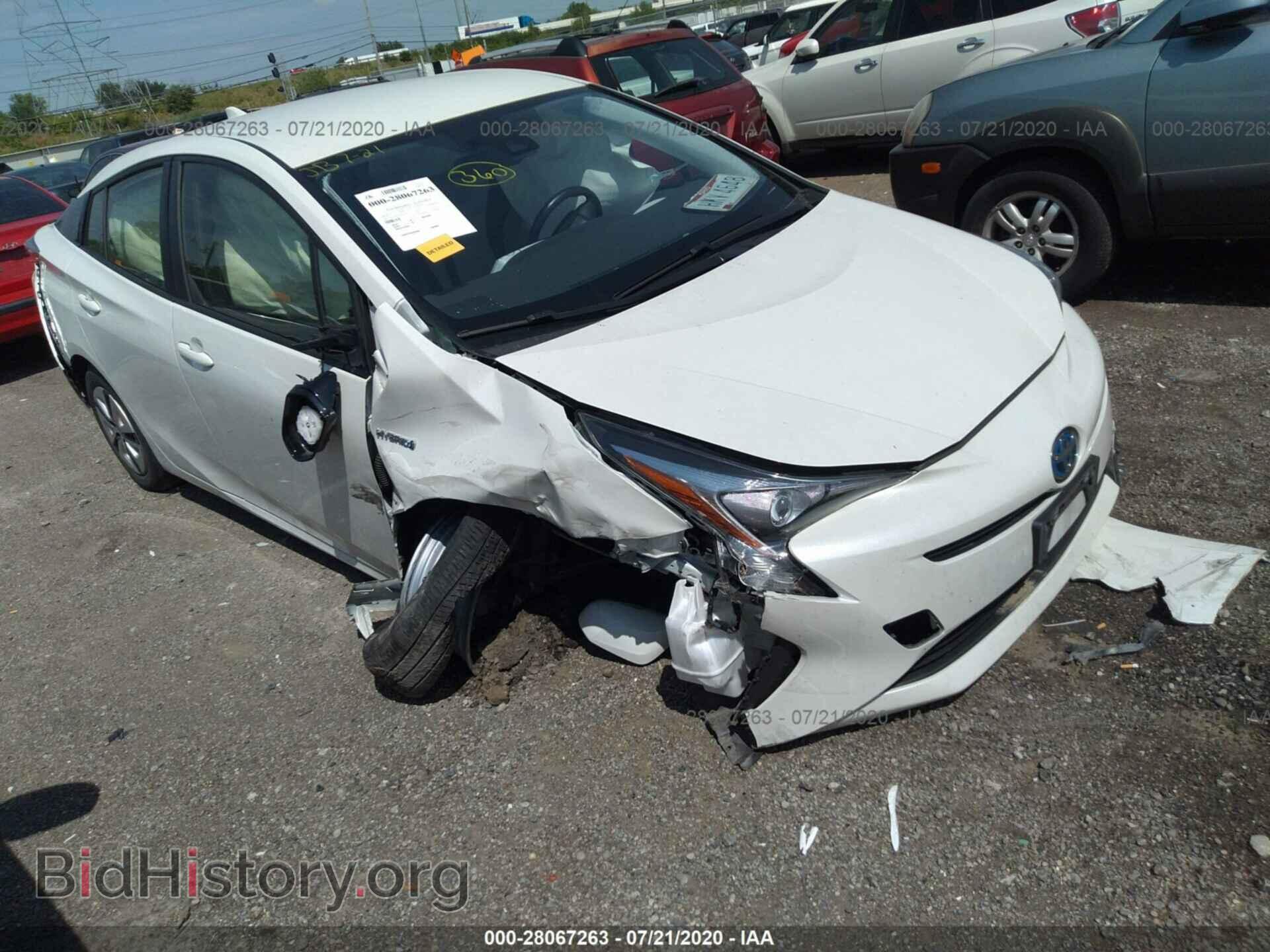 Photo JTDKARFU4H3029421 - TOYOTA PRIUS 2017