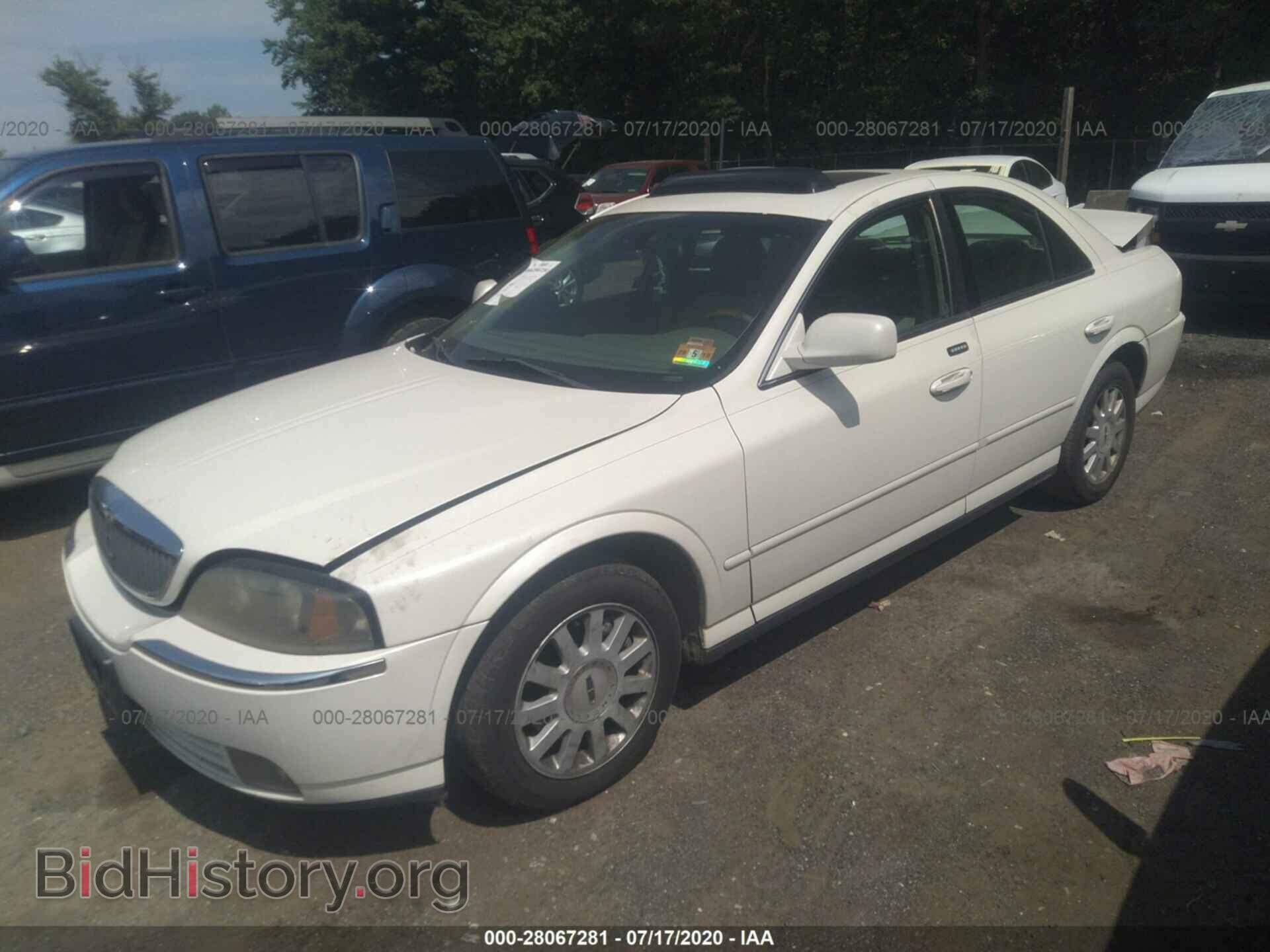 2003 LINCOLN LS - VIN: 1LNHM86S93Y691108 - Photo 2