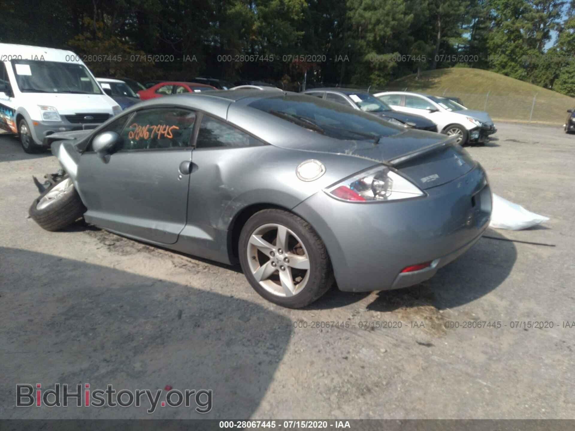 2007 MITSUBISHI ECLIPSE - VIN: 4A3AK24F97E038345 - Фото 3
