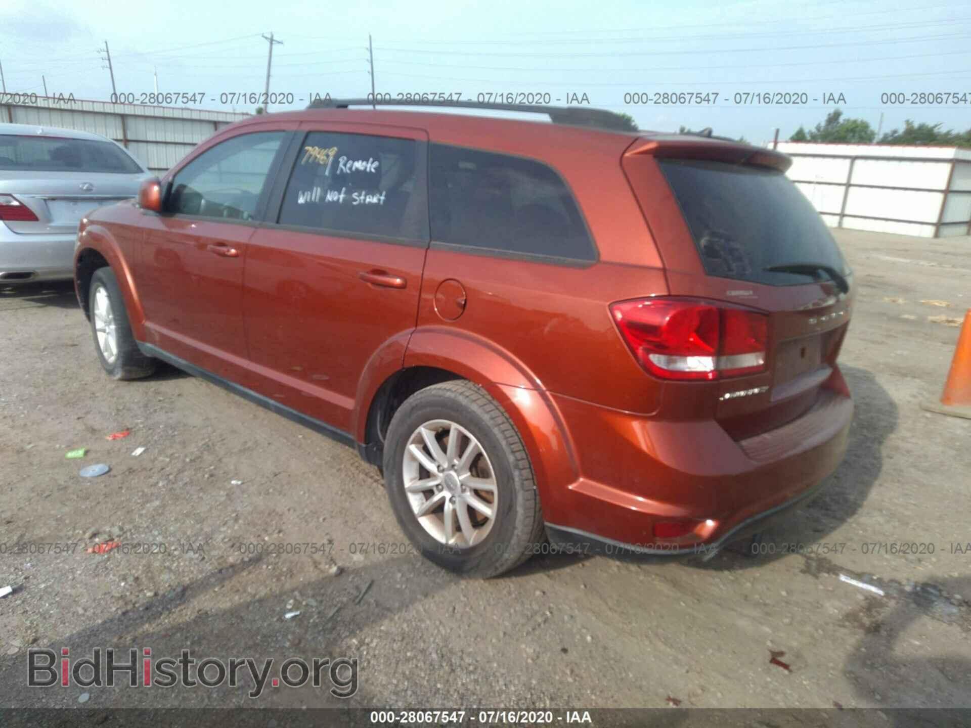 2014 DODGE JOURNEY - VIN: 3C4PDCBG5ET126704 - Фото 3