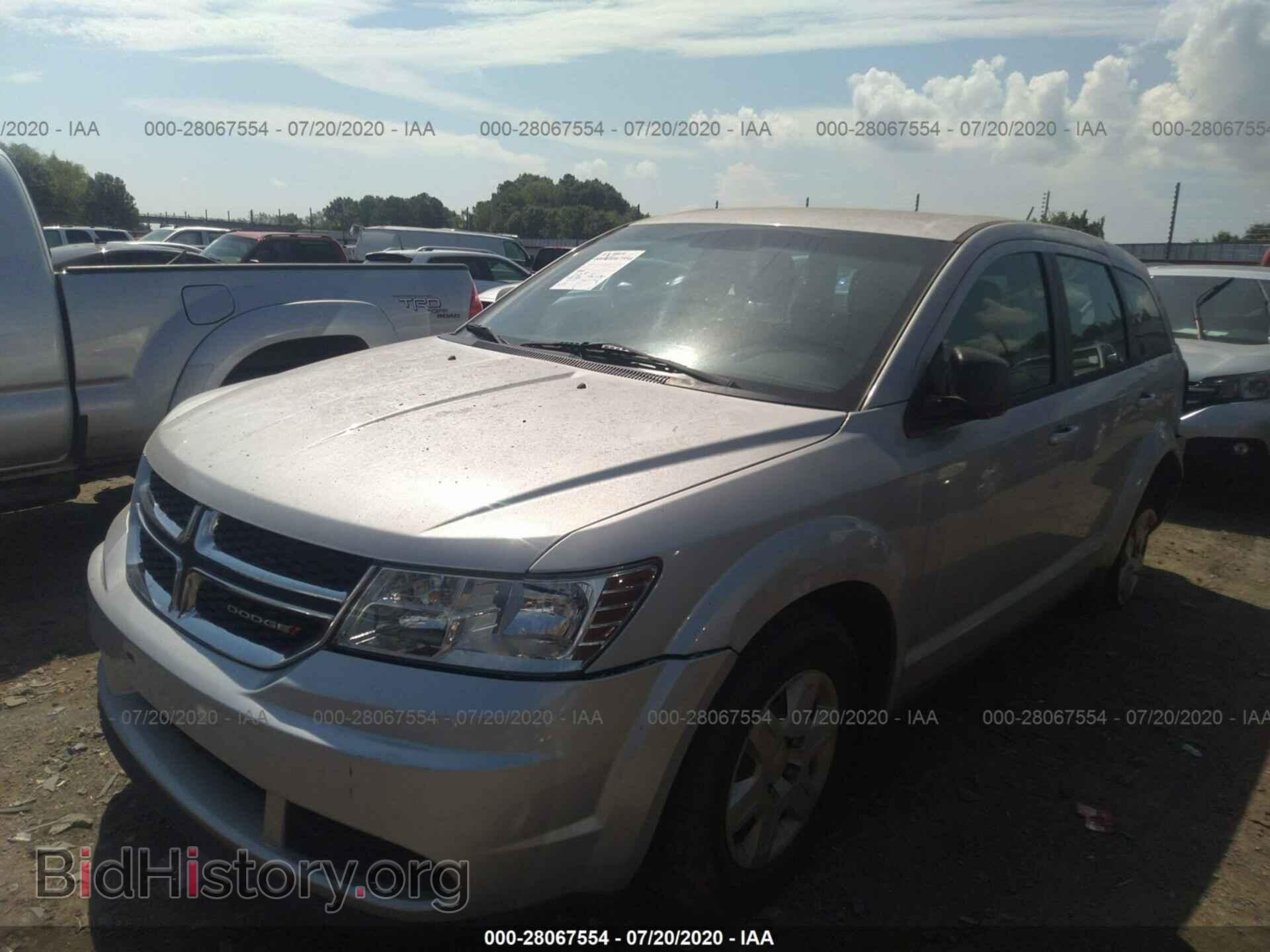 2012 DODGE JOURNEY - VIN: 3C4PDCAB4CT367012 - Фото 2