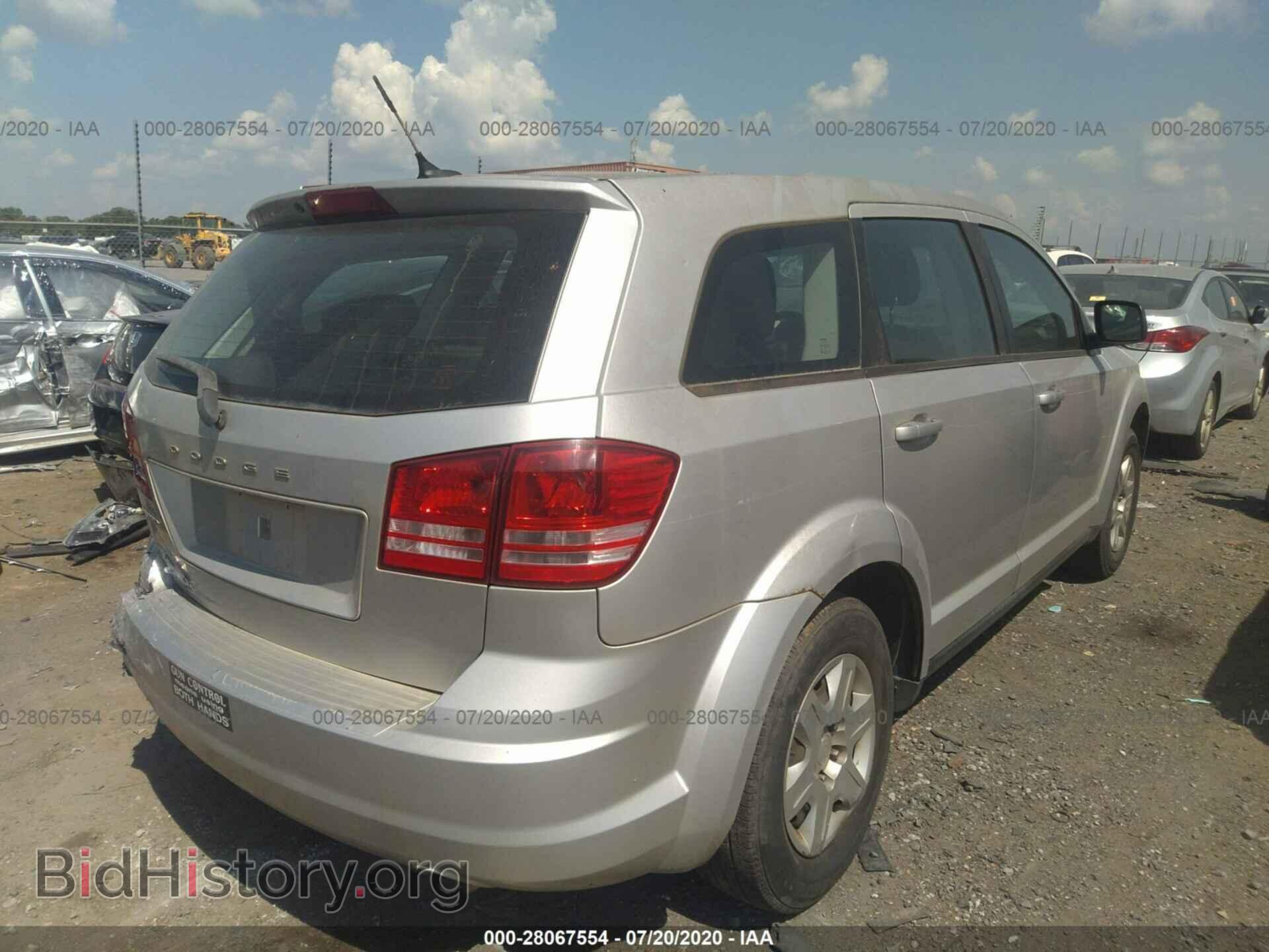 2012 DODGE JOURNEY - VIN: 3C4PDCAB4CT367012 - Фото 4