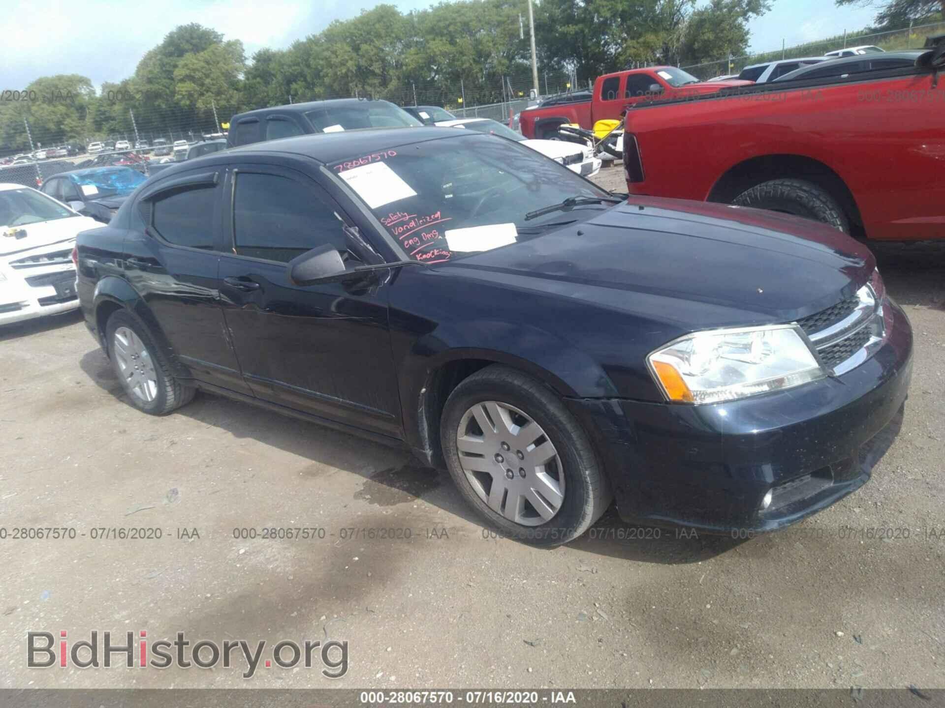 Фотография 1B3BD4FB0BN541022 - DODGE AVENGER 2011