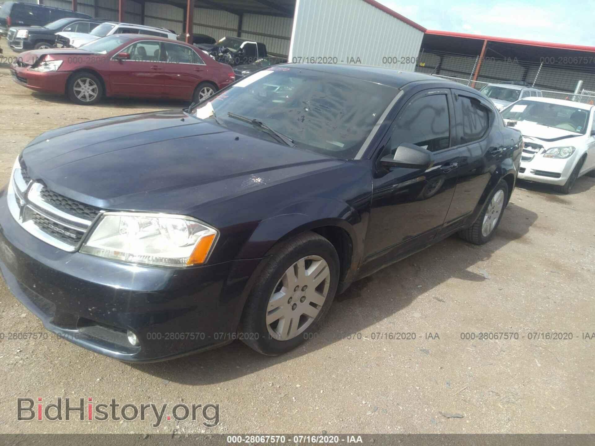 2011 DODGE AVENGER - VIN: 1B3BD4FB0BN541022 - Фото 2