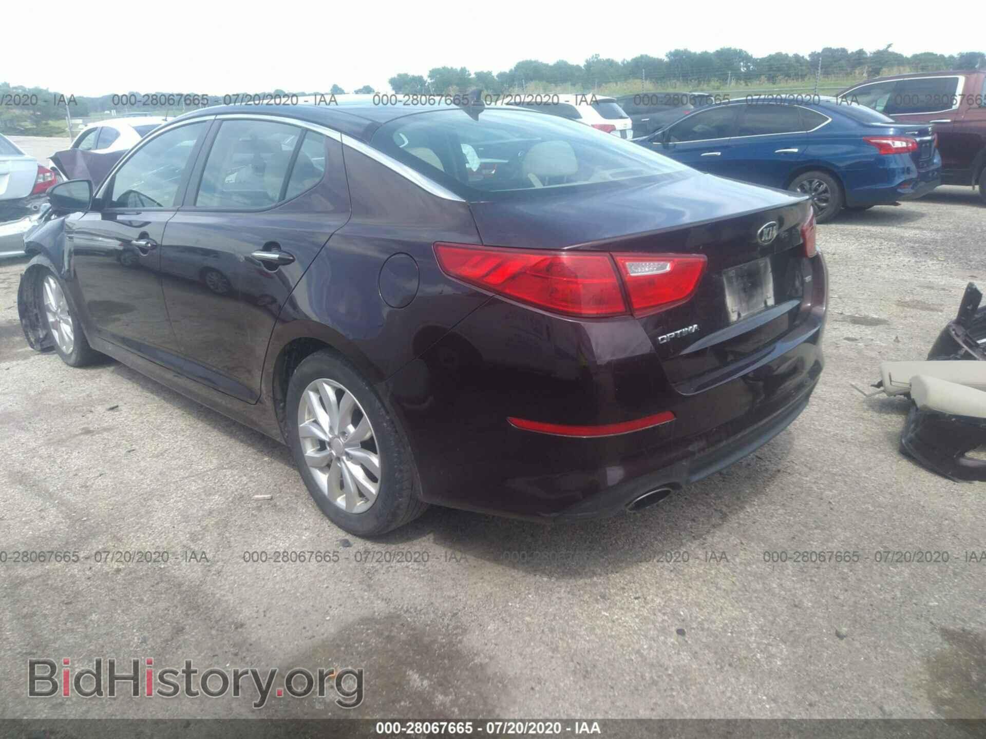 2015 KIA OPTIMA - VIN: 5XXGM4A73FG400261 - Фото 3