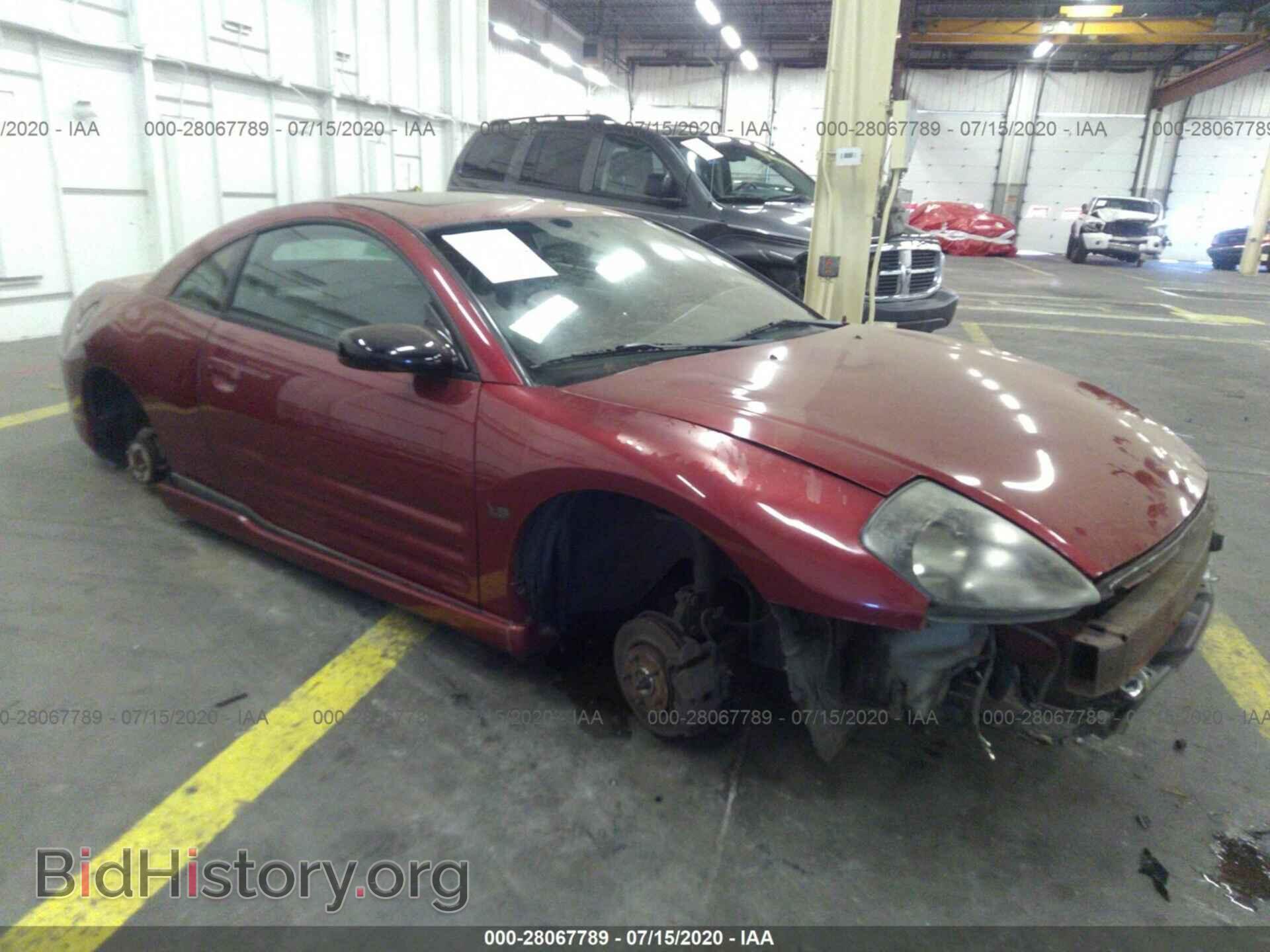 Фотография 4A3AC84H61E062045 - MITSUBISHI ECLIPSE 2001
