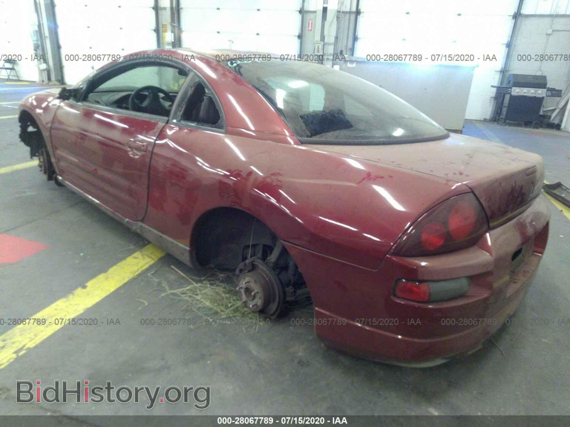 2001 MITSUBISHI ECLIPSE - VIN: 4A3AC84H61E062045 - Фото 3