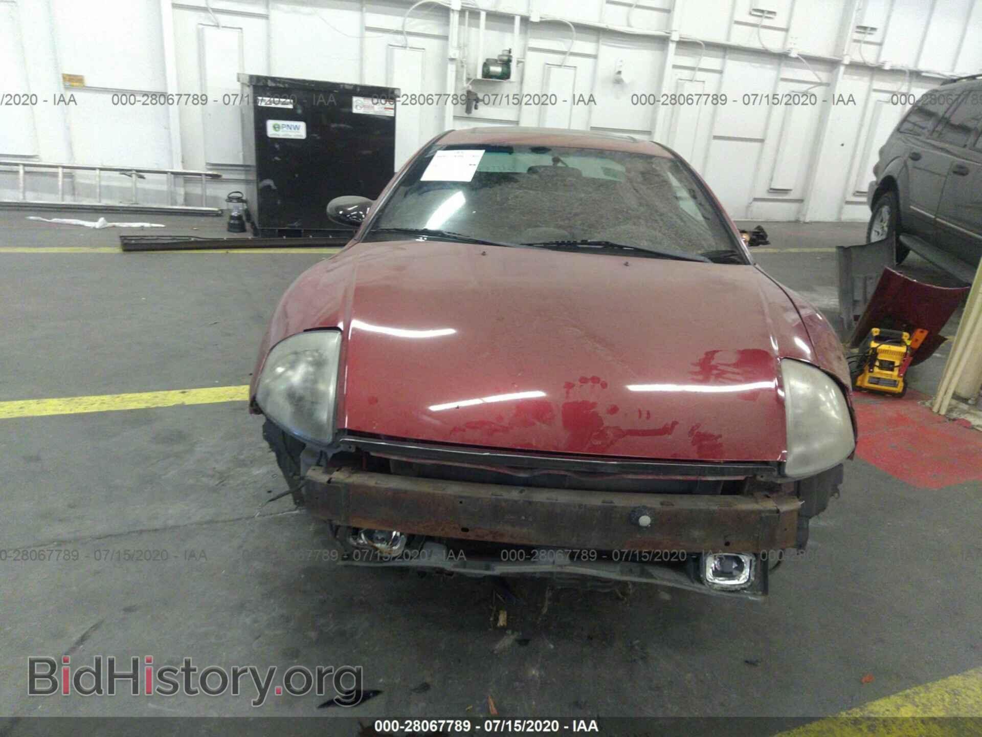 2001 MITSUBISHI ECLIPSE - VIN: 4A3AC84H61E062045 - Фото 6