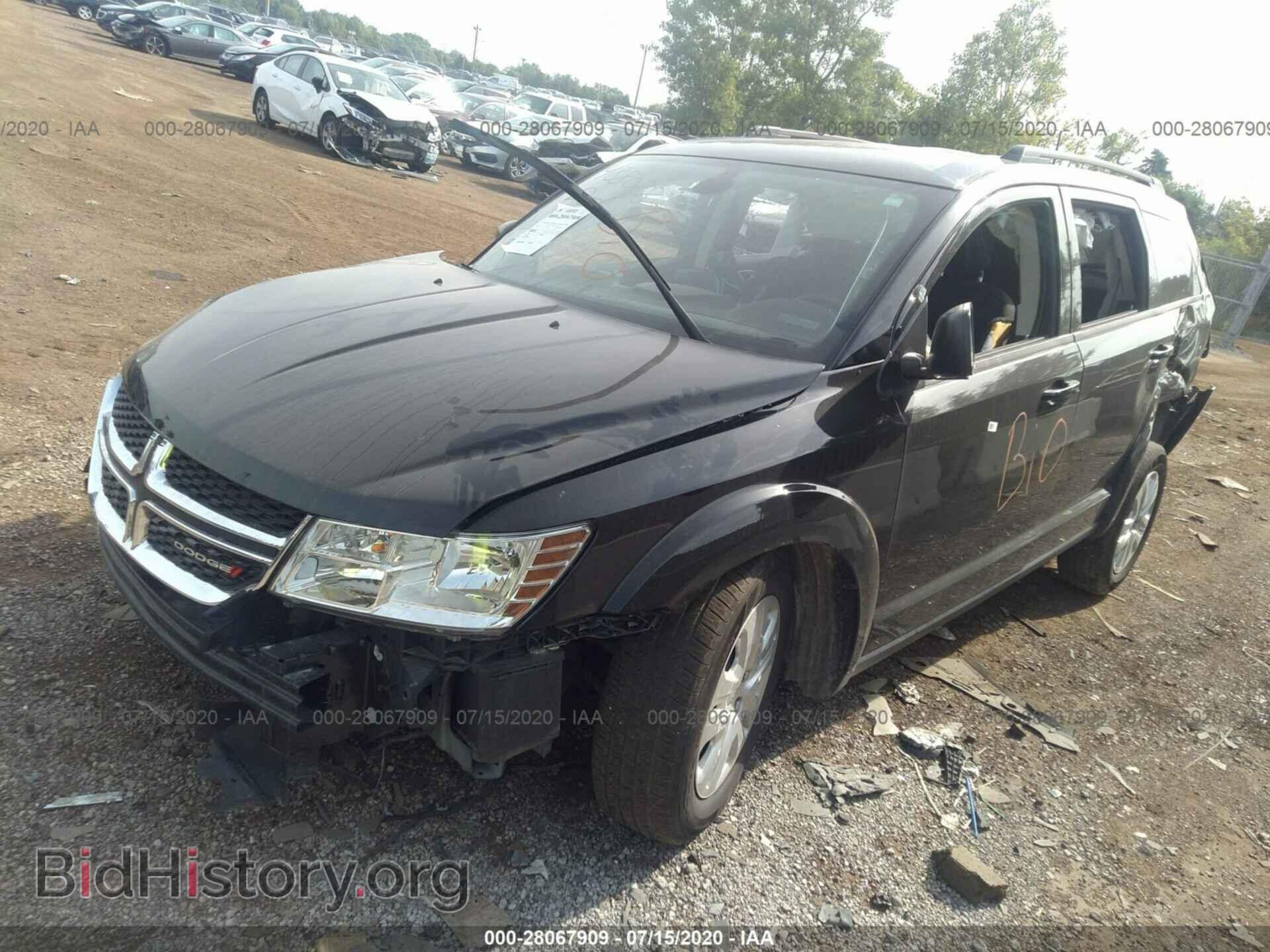 2018 DODGE JOURNEY - VIN: 3C4PDCAB7JT527042 - Фото 2