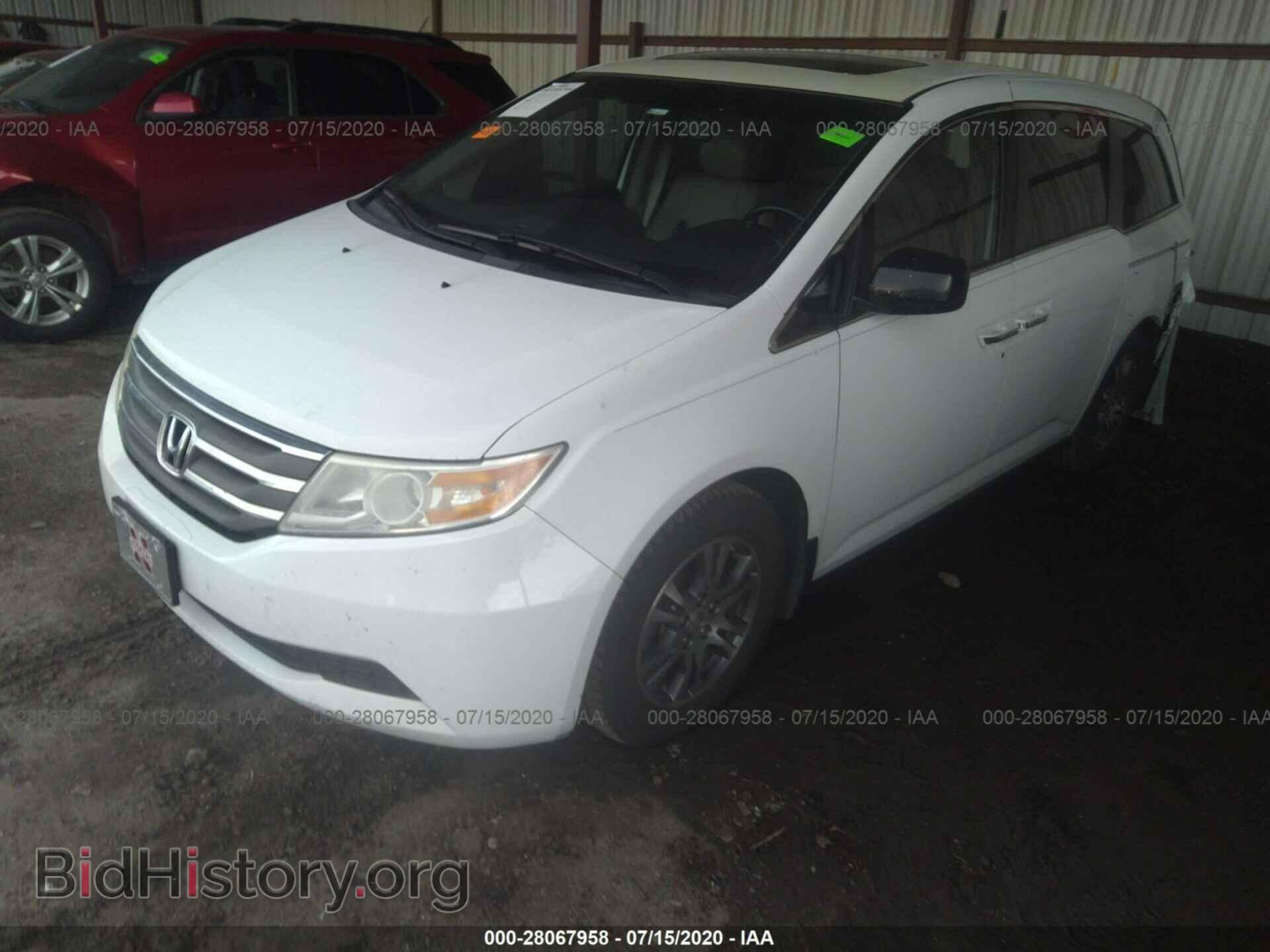 2011 HONDA ODYSSEY - VIN: 5FNRL5H66BB081109 - Фото 2