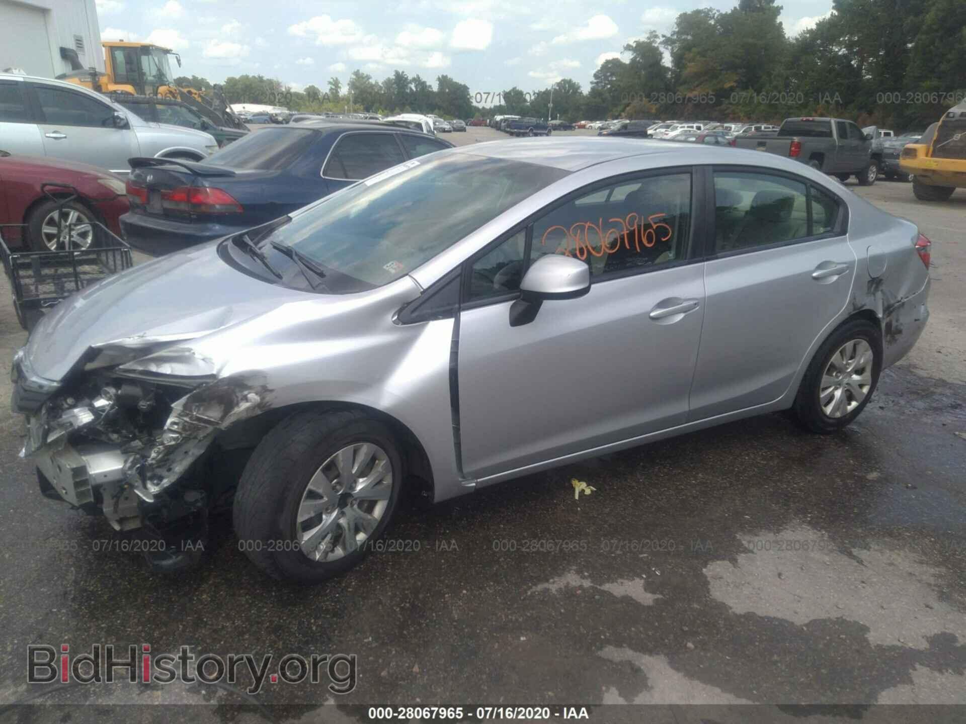 2012 HONDA CIVIC - VIN: 19XFB2E58CE064187 - Фото 2