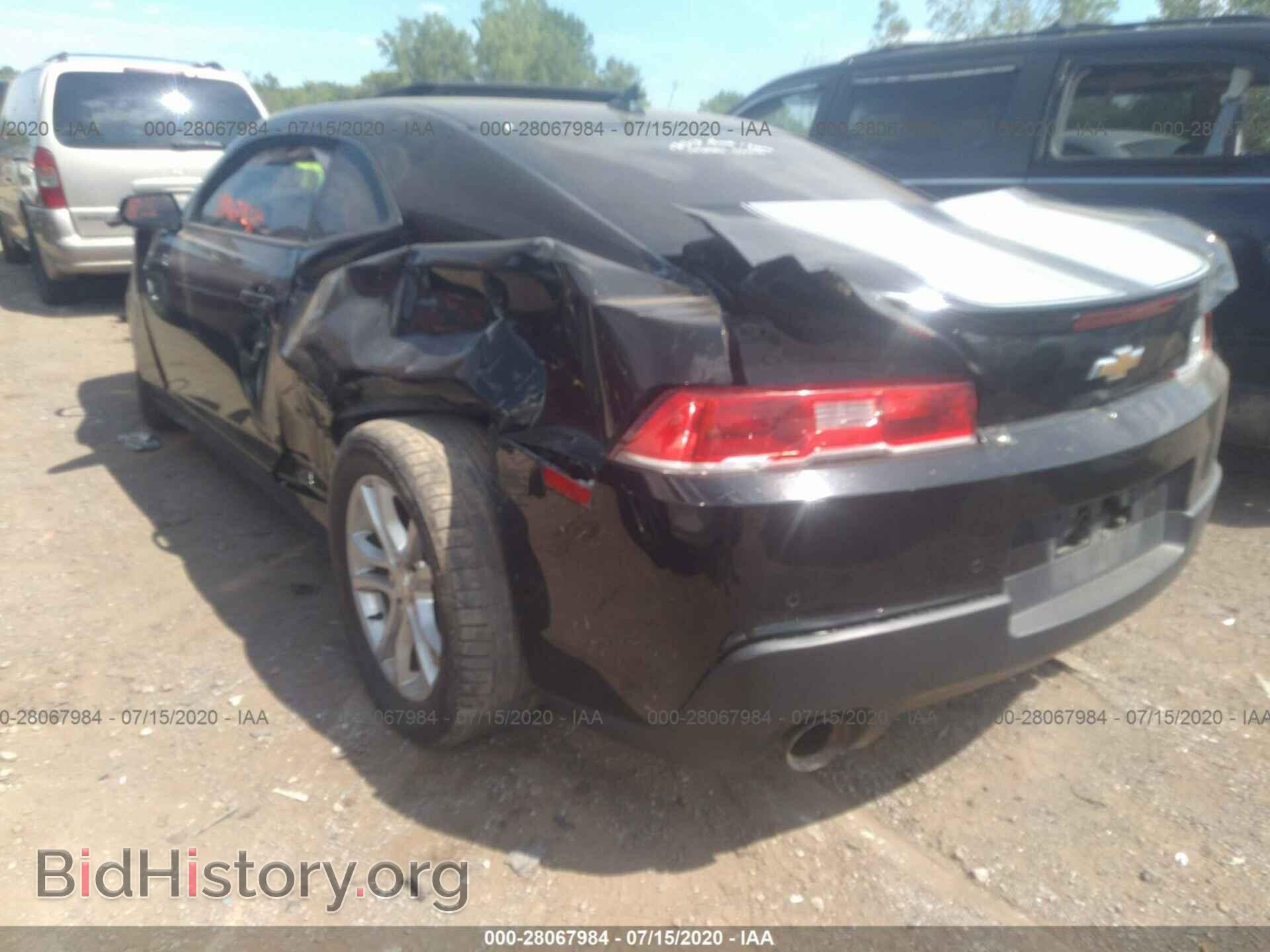 2014 CHEVROLET CAMARO - VIN: 2G1FB1E33E9149909 - Фото 3