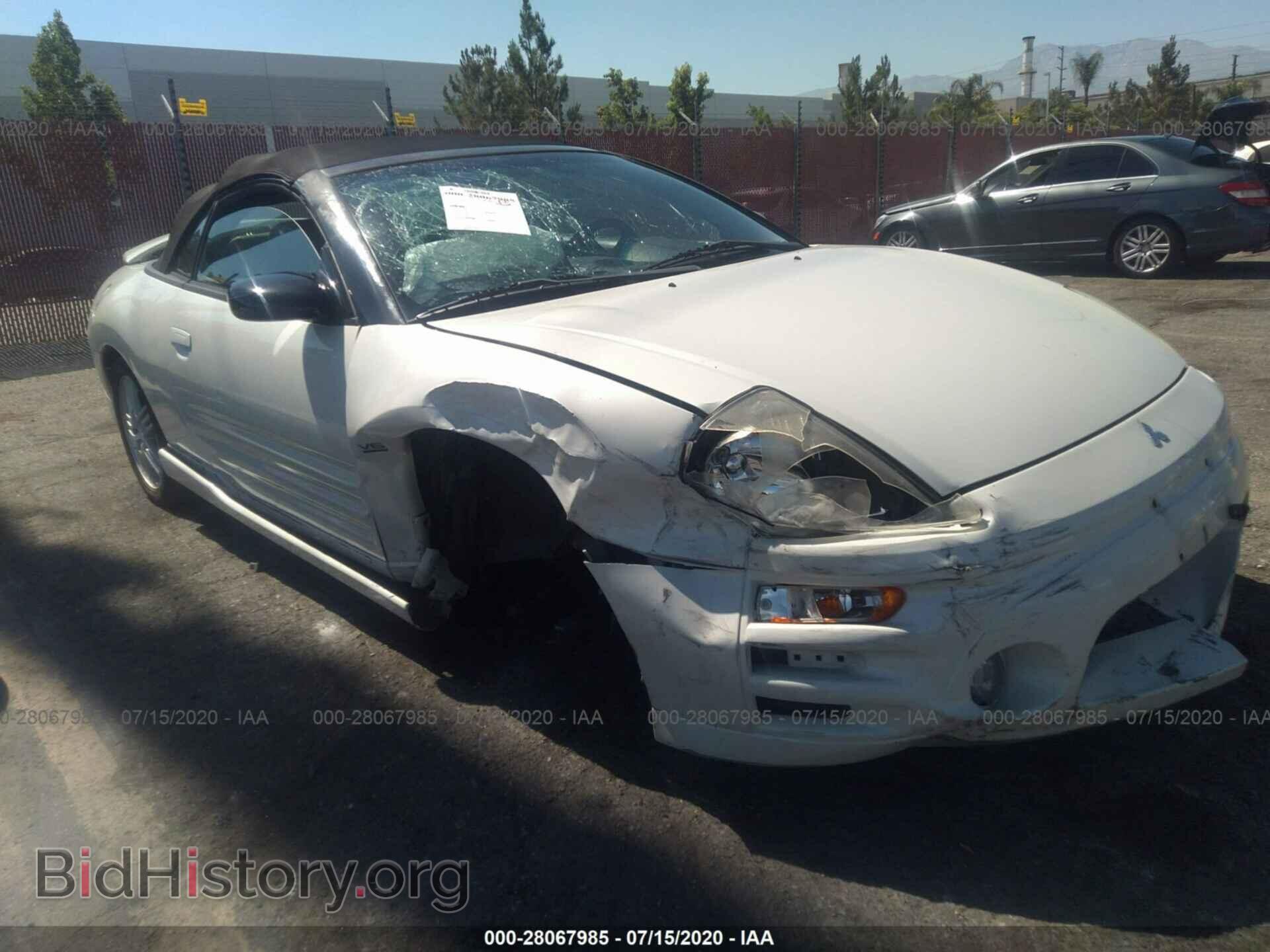 Фотография 4A3AE55HX3E146721 - MITSUBISHI ECLIPSE 2003