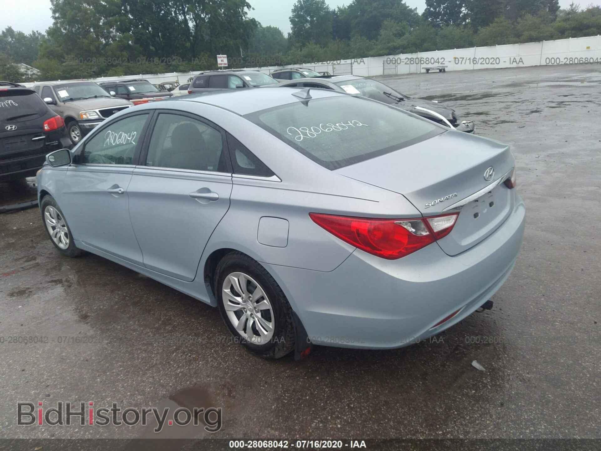 2012 HYUNDAI SONATA - VIN: 5NPEB4AC9CH345132 - Photo 3
