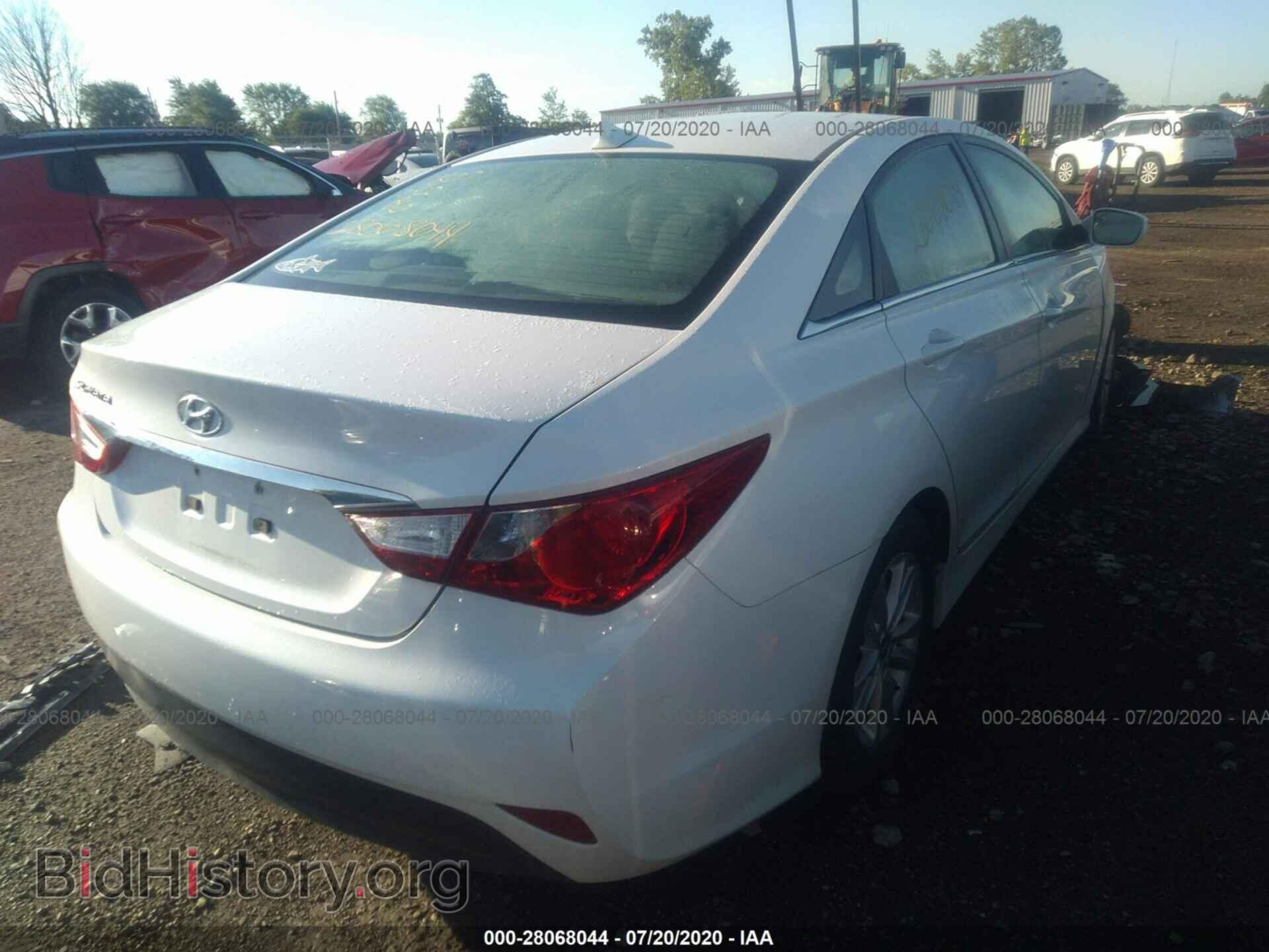 2014 HYUNDAI SONATA - VIN: 5NPEB4ACXEH883812 - Фото 4