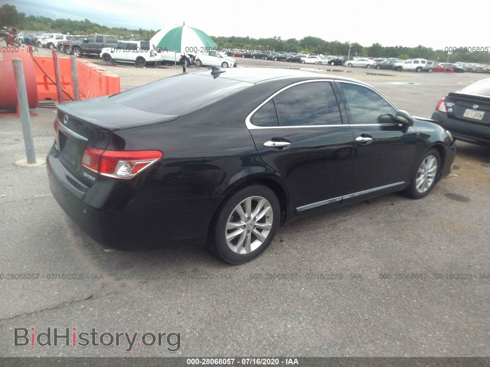 2010 LEXUS ES 350 - VIN: JTHBK1EG0A2350652 - Фото 4