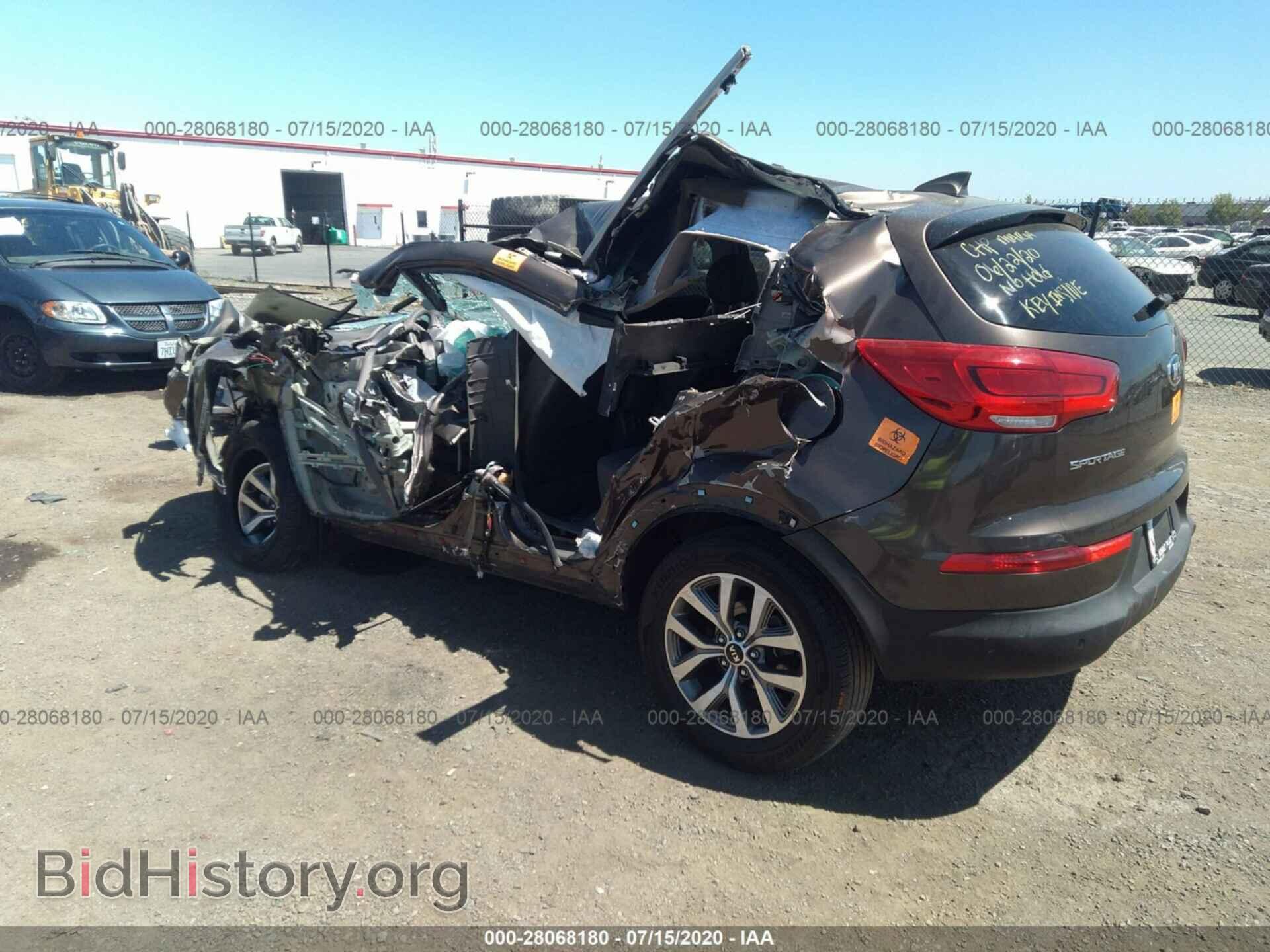2014 KIA SPORTAGE - VIN: KNDPB3AC4E7668014 - Фото 3