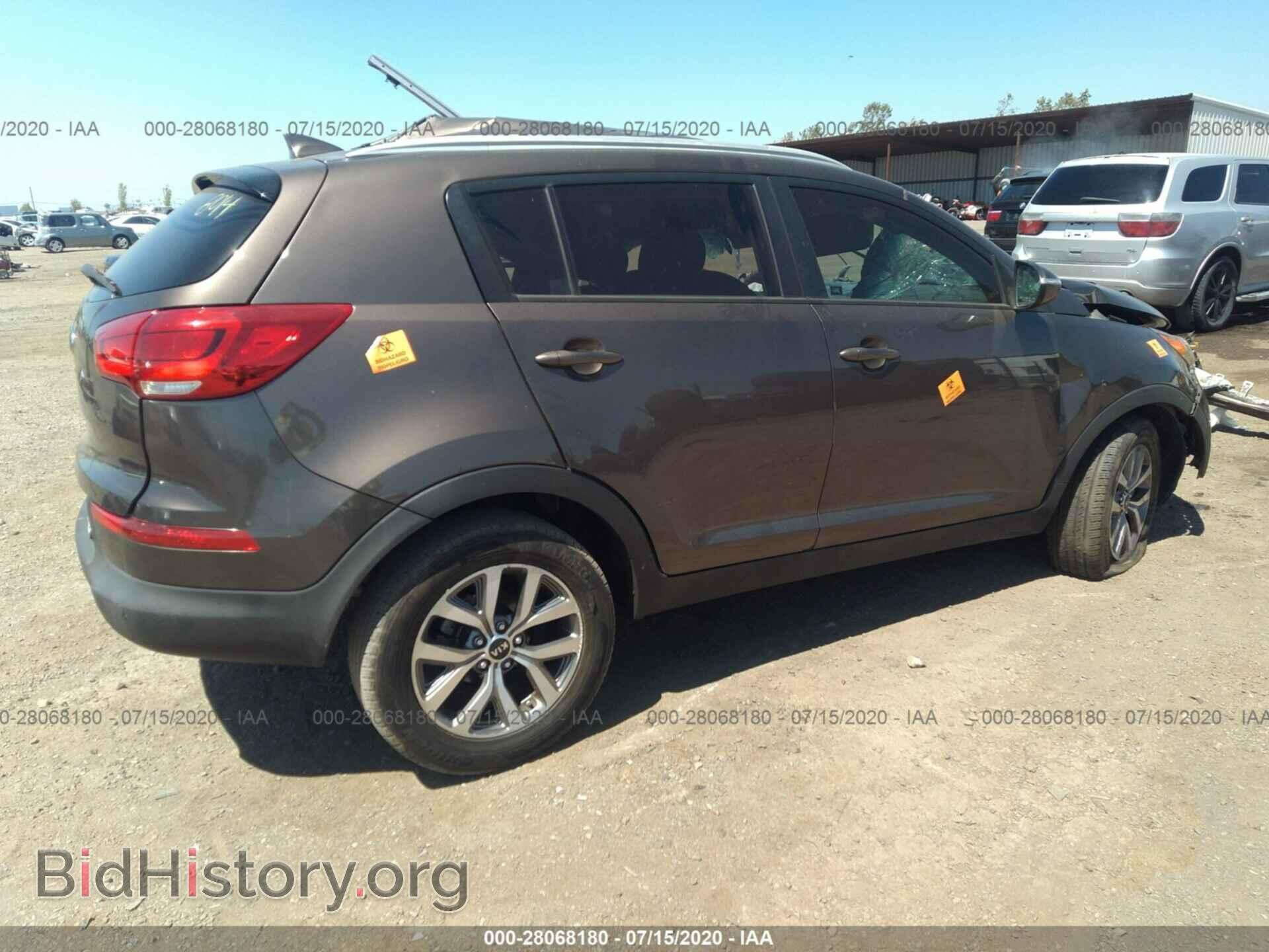 2014 KIA SPORTAGE - VIN: KNDPB3AC4E7668014 - Фото 4