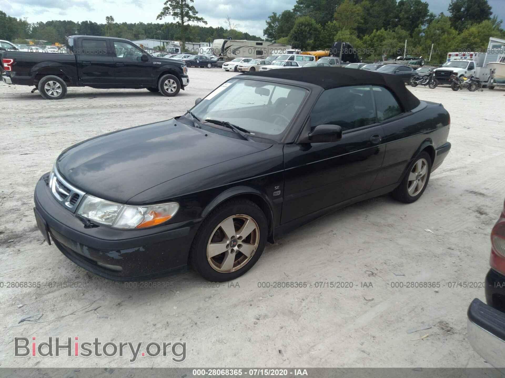 2003 SAAB 9-3 - VIN: YS3DF78K737013864 - Фото 2
