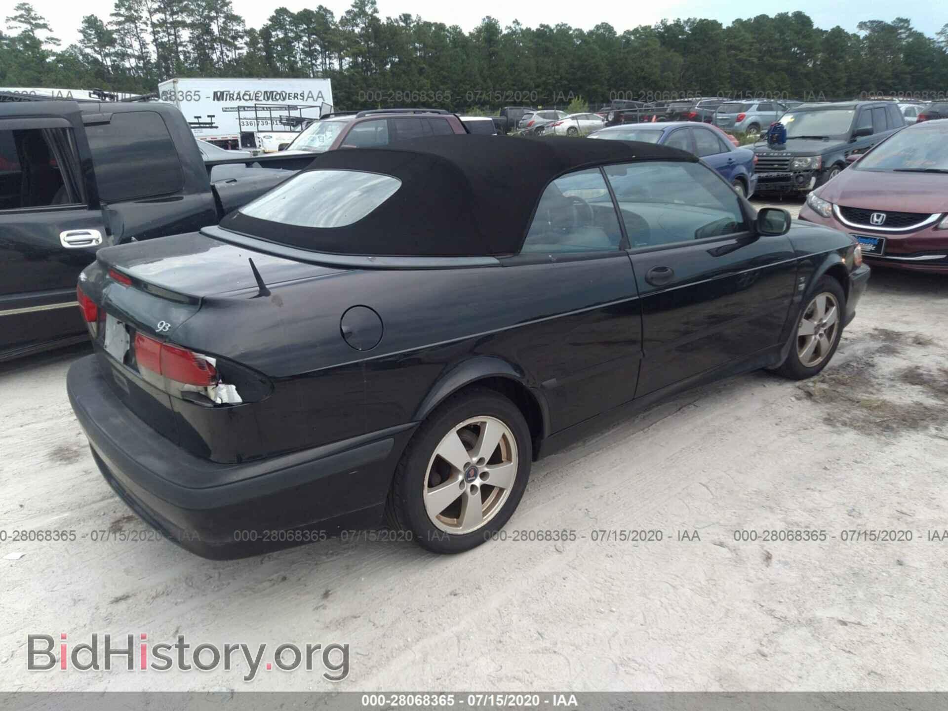 2003 SAAB 9-3 - VIN: YS3DF78K737013864 - Фото 4