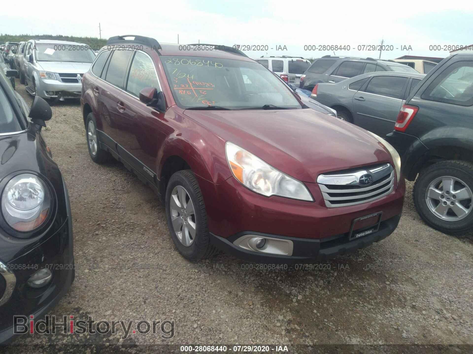 Фотография 4S4BRBCC4C3301207 - SUBARU OUTBACK 2012
