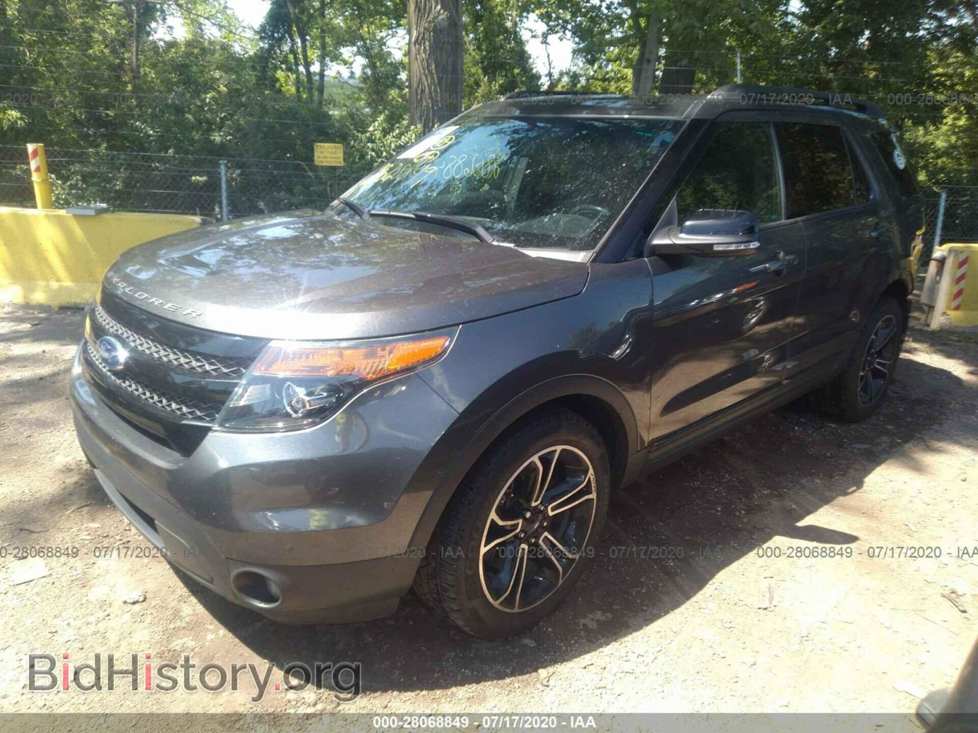 2015 FORD EXPLORER - VIN: 1FM5K8GT7FGA84523 - Фото 2