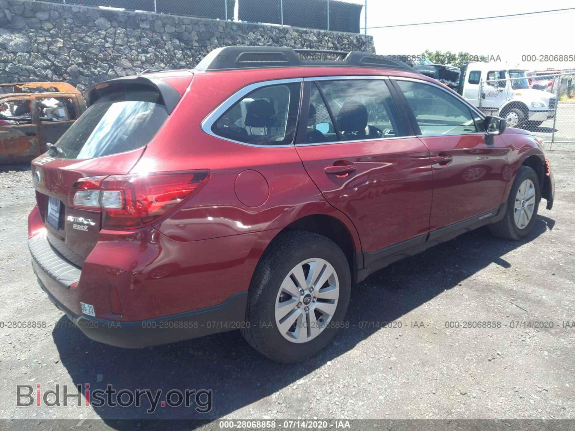 2017 SUBARU OUTBACK - VIN: 4S4BSAAC8H3365050 - Фото 4