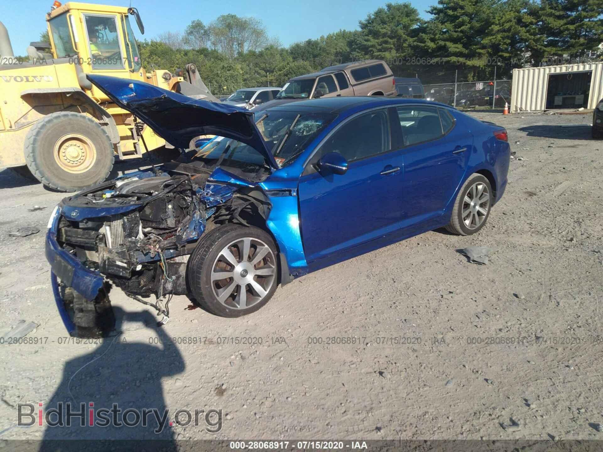 2012 KIA OPTIMA - VIN: 5XXGR4A65CG075133 - Фото 2