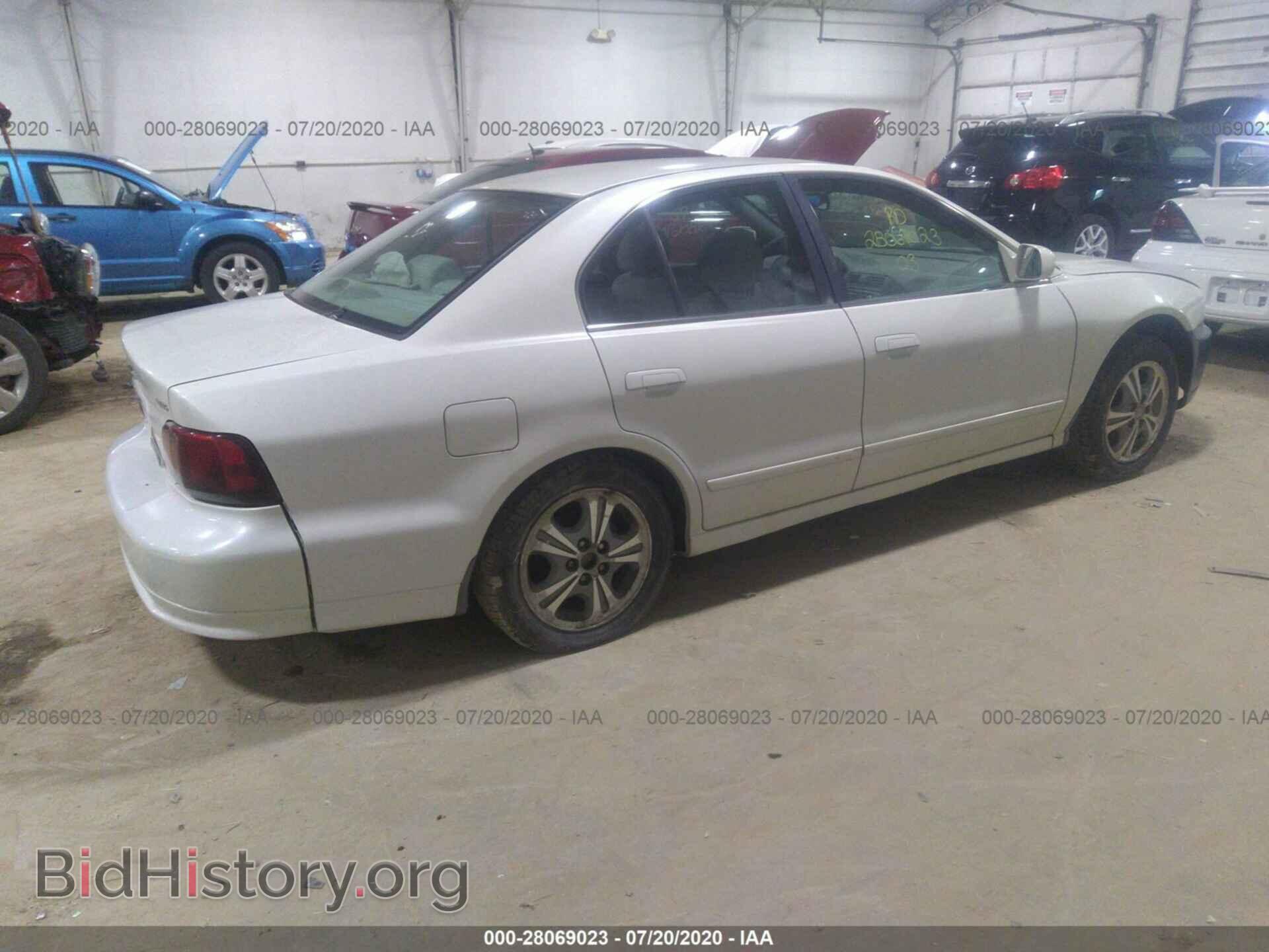 2003 MITSUBISHI GALANT - VIN: 4A3AA46H33E133376 - Фото 4