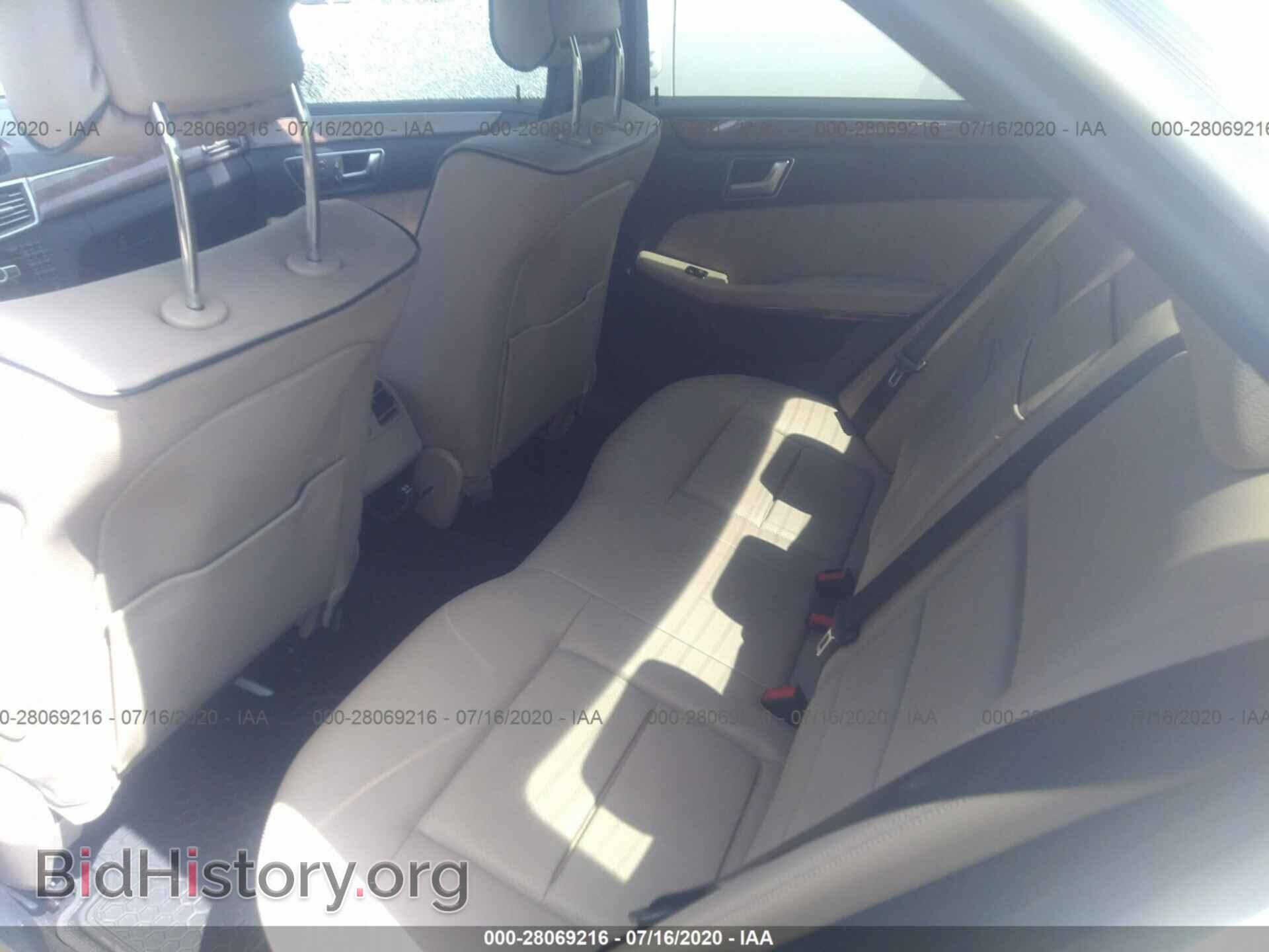 2012 MERCEDES-BENZ E-CLASS - VIN: WDDHF5KB7CA599223 - Фото 8