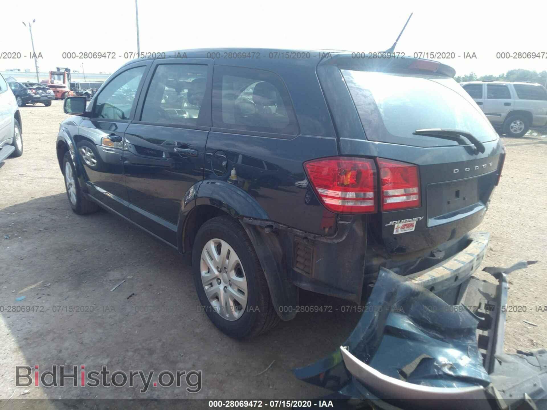 2015 DODGE JOURNEY - VIN: 3C4PDCABXFT587615 - Фото 3