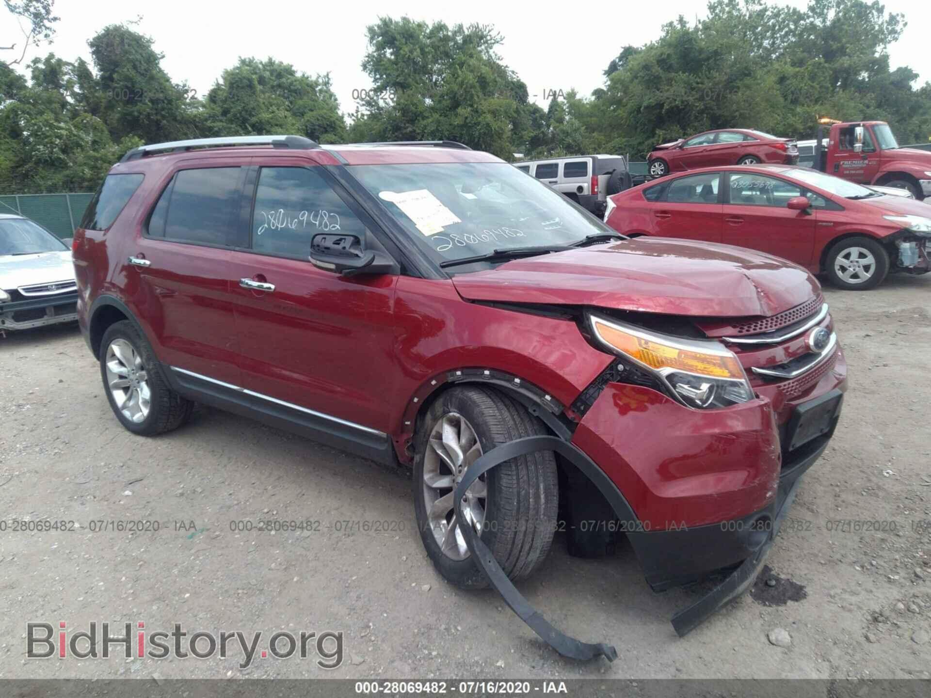 Photo 1FM5K8F82EGC19337 - FORD EXPLORER 2014