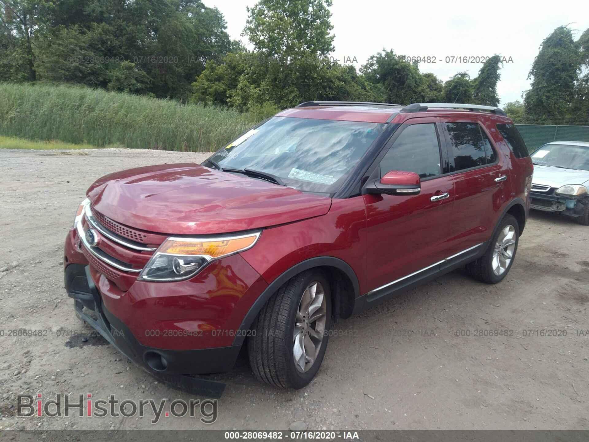2014 FORD EXPLORER - VIN: 1FM5K8F82EGC19337 - Фото 2