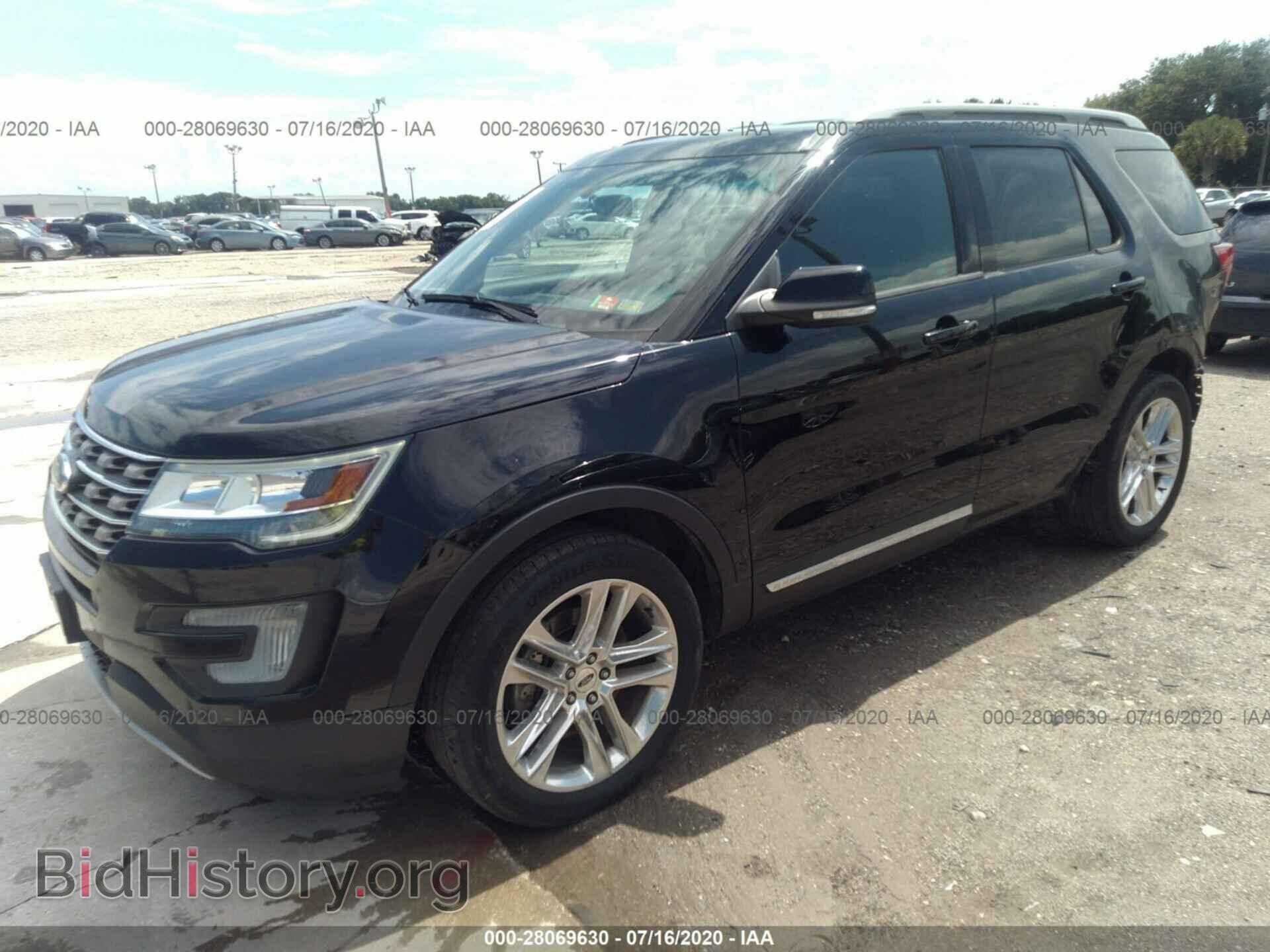 2016 FORD EXPLORER - VIN: 1FM5K8D8XGGC04431 - Фото 2