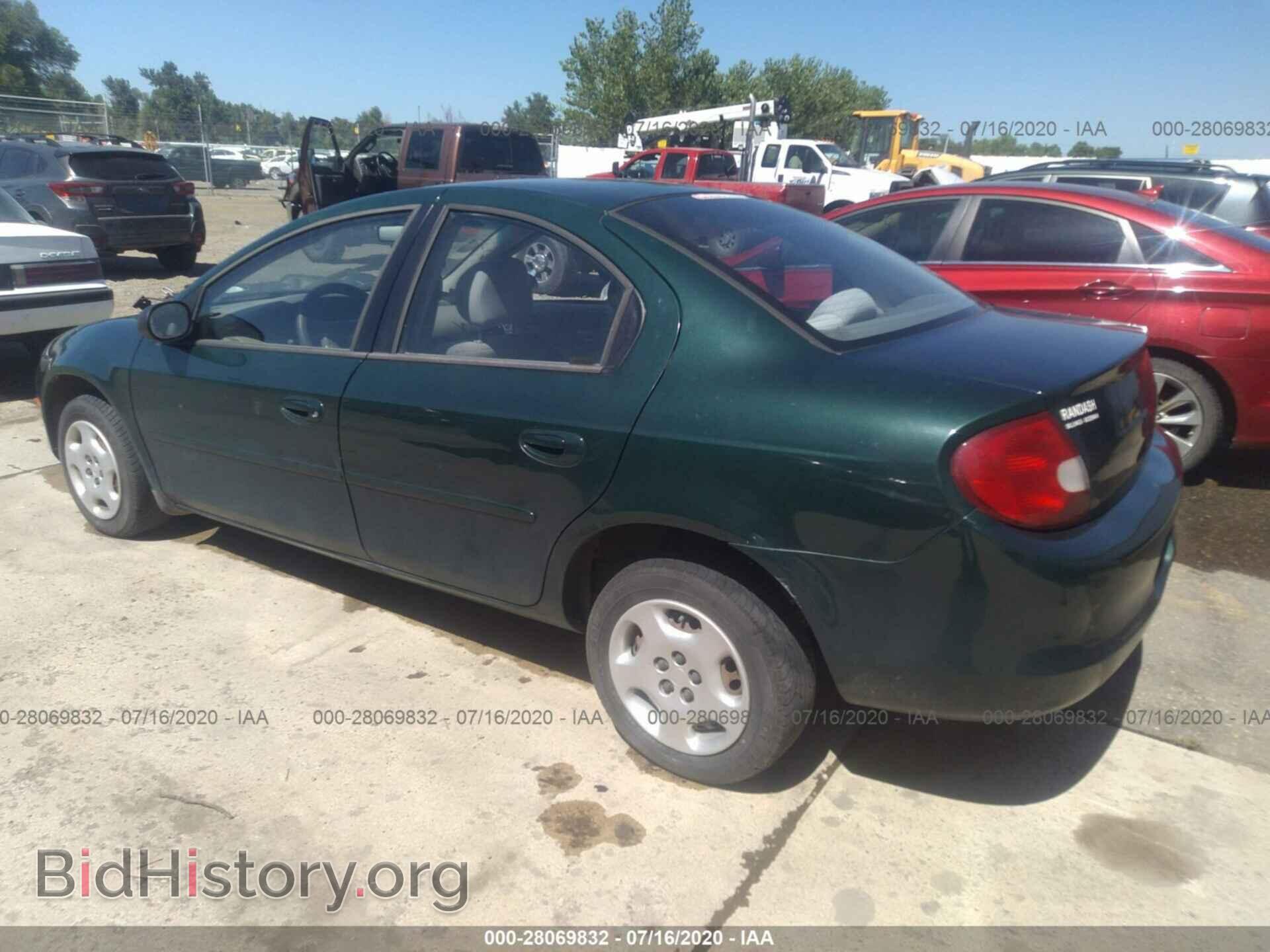2000 DODGE NEON - VIN: 1B3ES46C0YD614416 - Фото 3