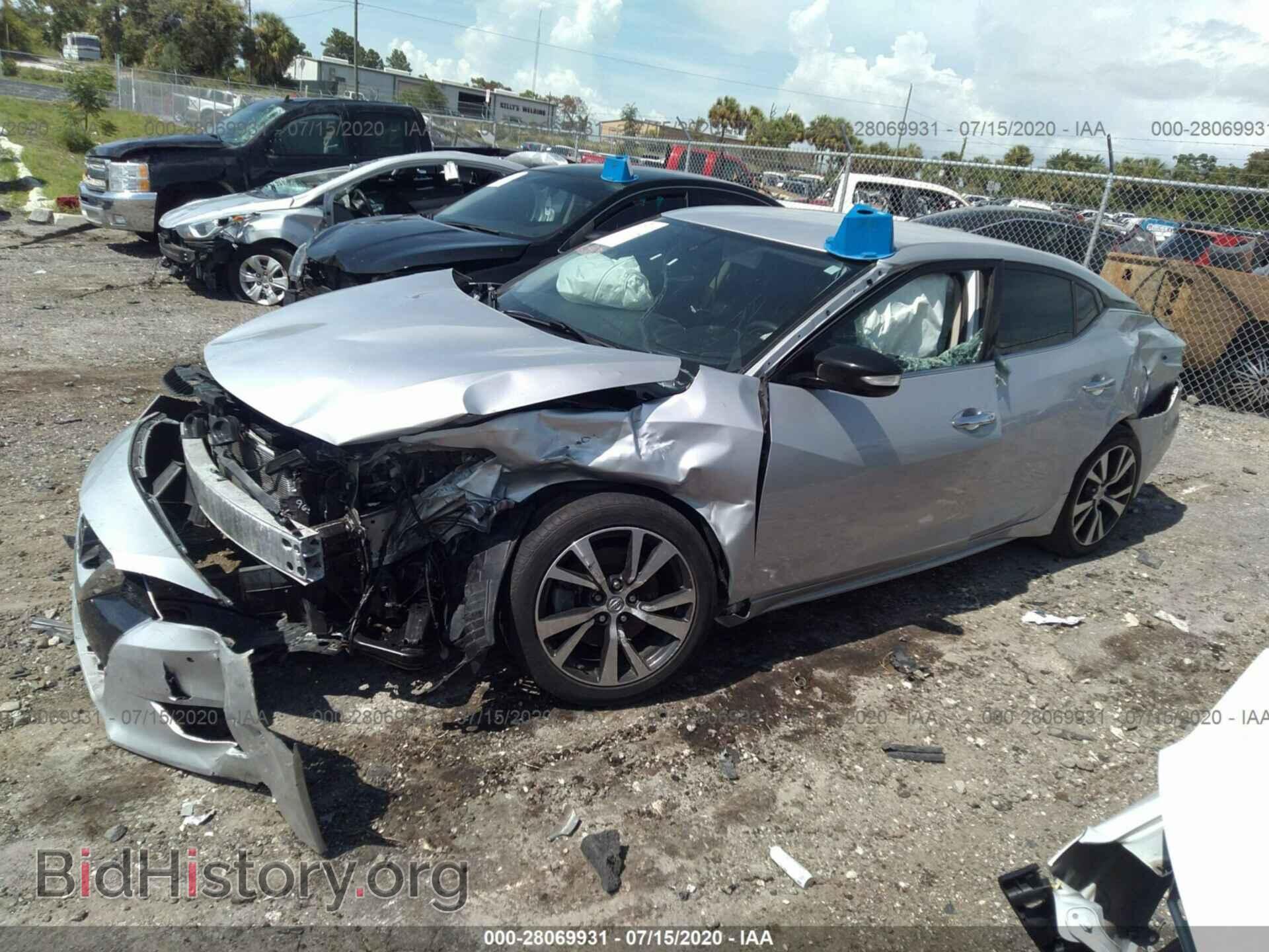 2017 NISSAN MAXIMA - VIN: 1N4AA6APXHC394171 - Фото 2