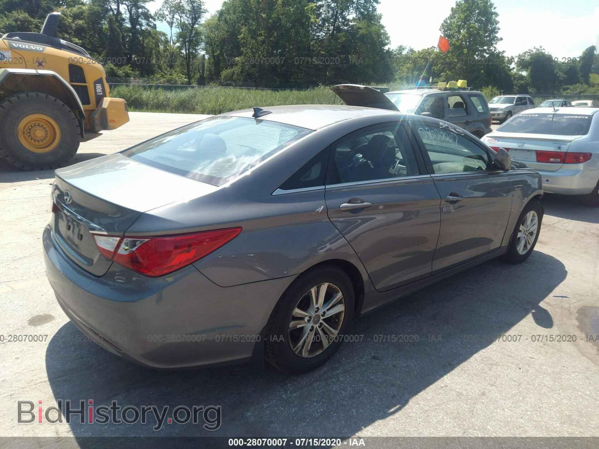 2012 HYUNDAI SONATA - VIN: 5NPEB4AC7CH401195 - Фото 4