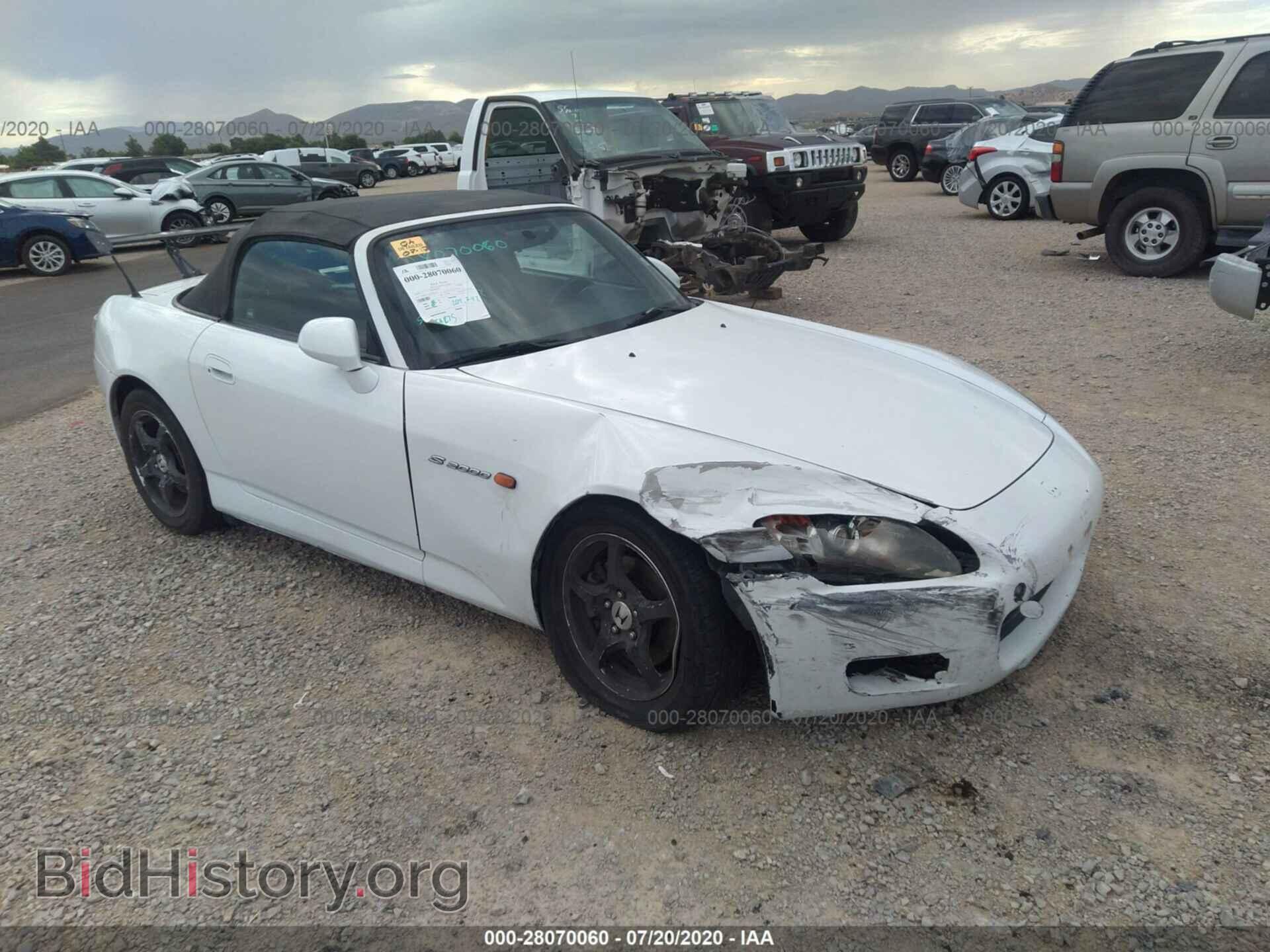 Фотография JHMAP11442T003118 - HONDA S2000 2002