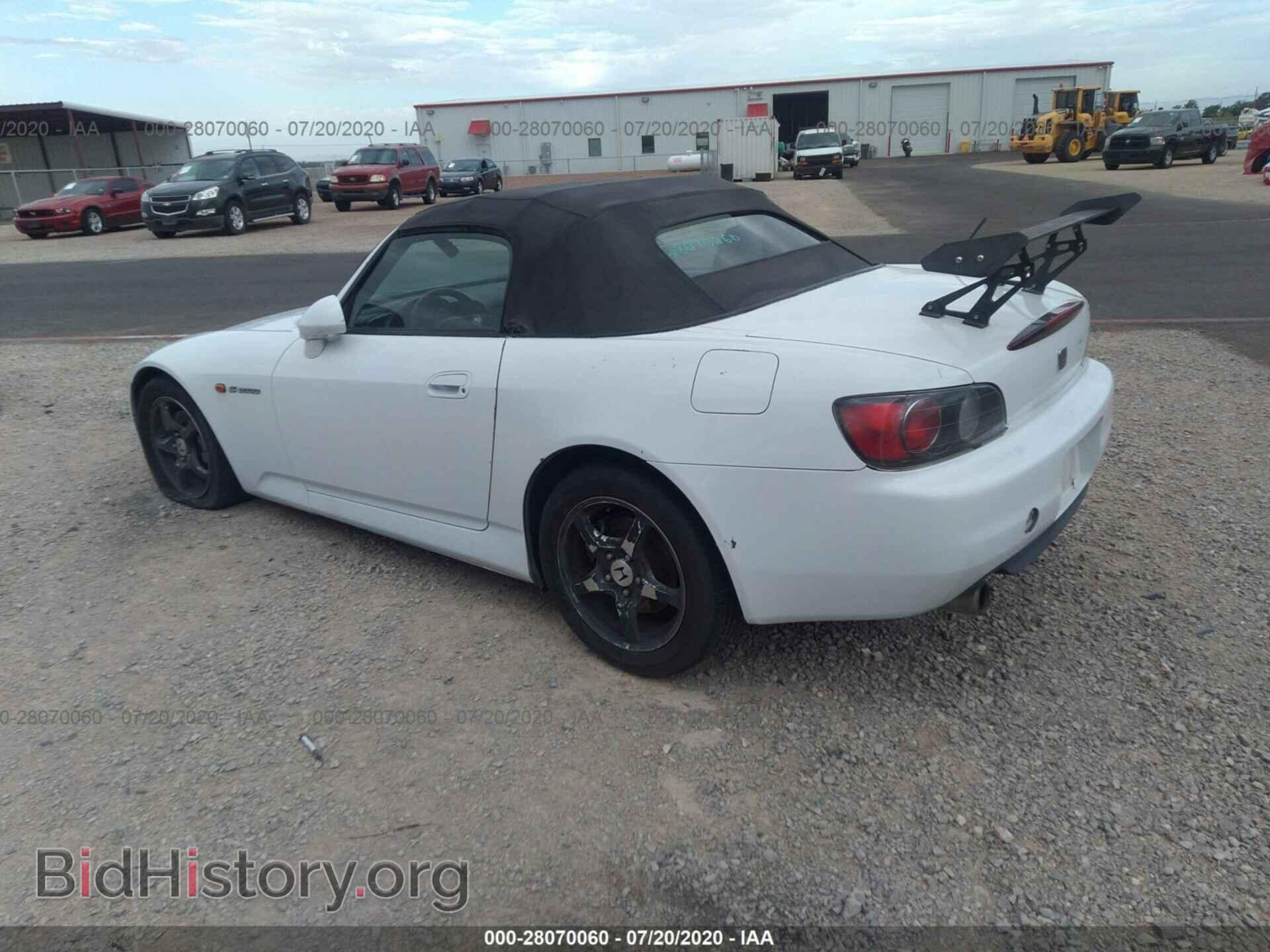 2002 HONDA S2000 - VIN: JHMAP11442T003118 - Фото 3