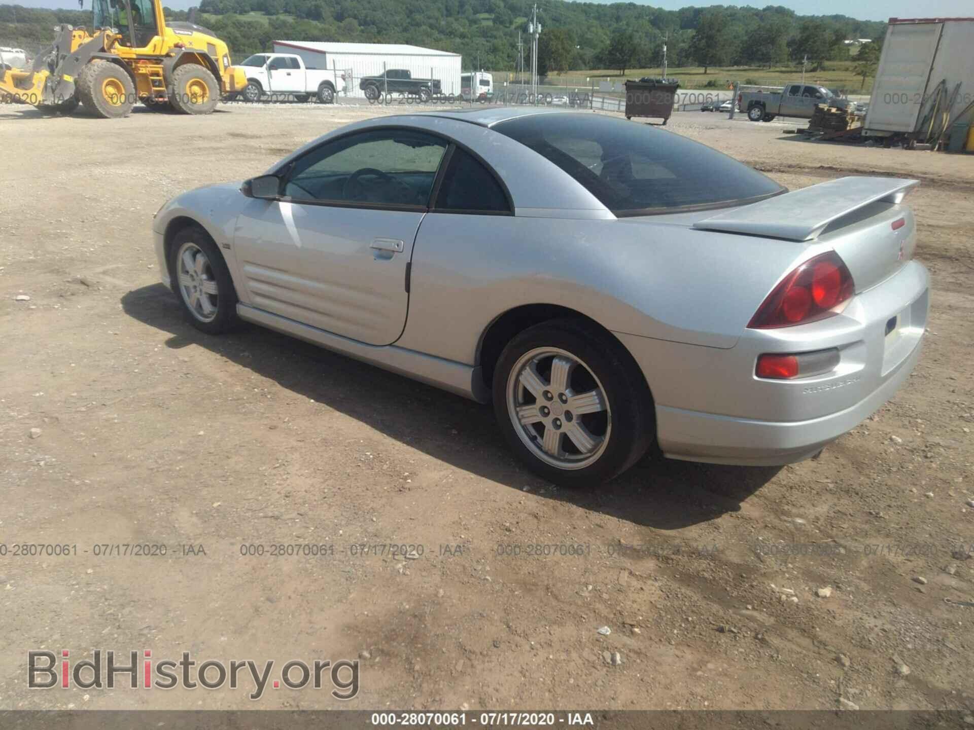 2000 MITSUBISHI ECLIPSE - VIN: 4A3AC84L0YE069281 - Photo 3