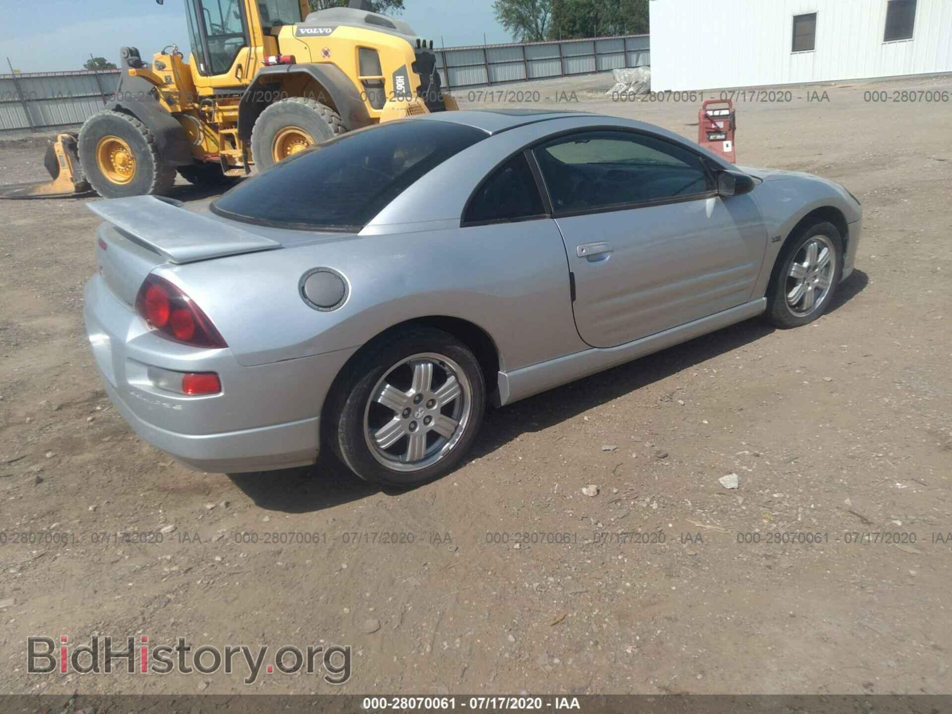 2000 MITSUBISHI ECLIPSE - VIN: 4A3AC84L0YE069281 - Photo 4