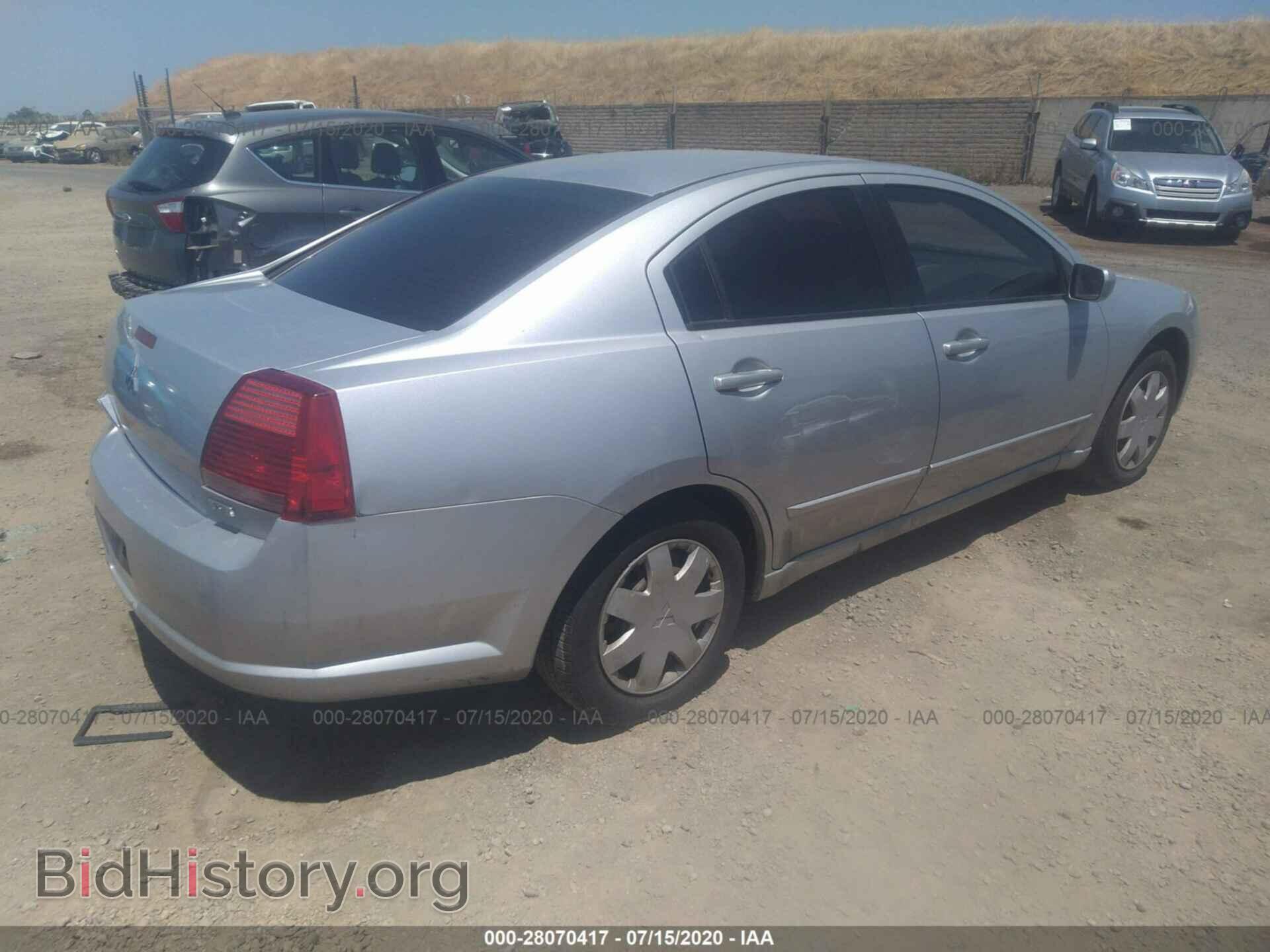 2004 MITSUBISHI GALANT - VIN: 4A3AB36F14E079390 - Фото 4