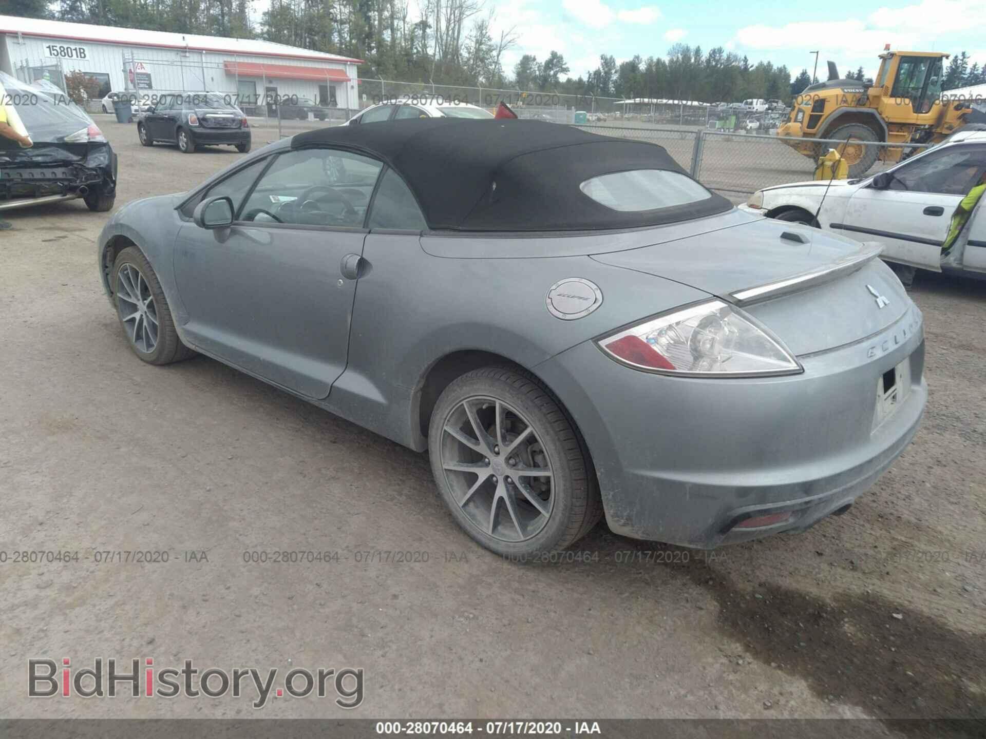 2009 MITSUBISHI ECLIPSE - VIN: 4A3AL35T59E018605 - Фото 3