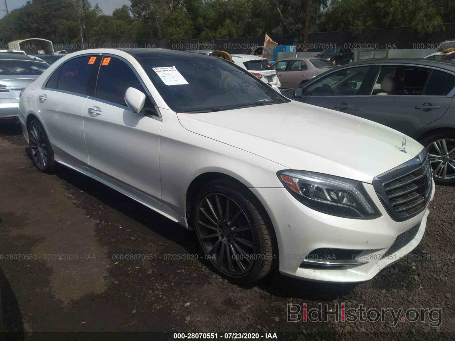 Photo WDDUG8CBXHA320012 - MERCEDES-BENZ S-CLASS 2017