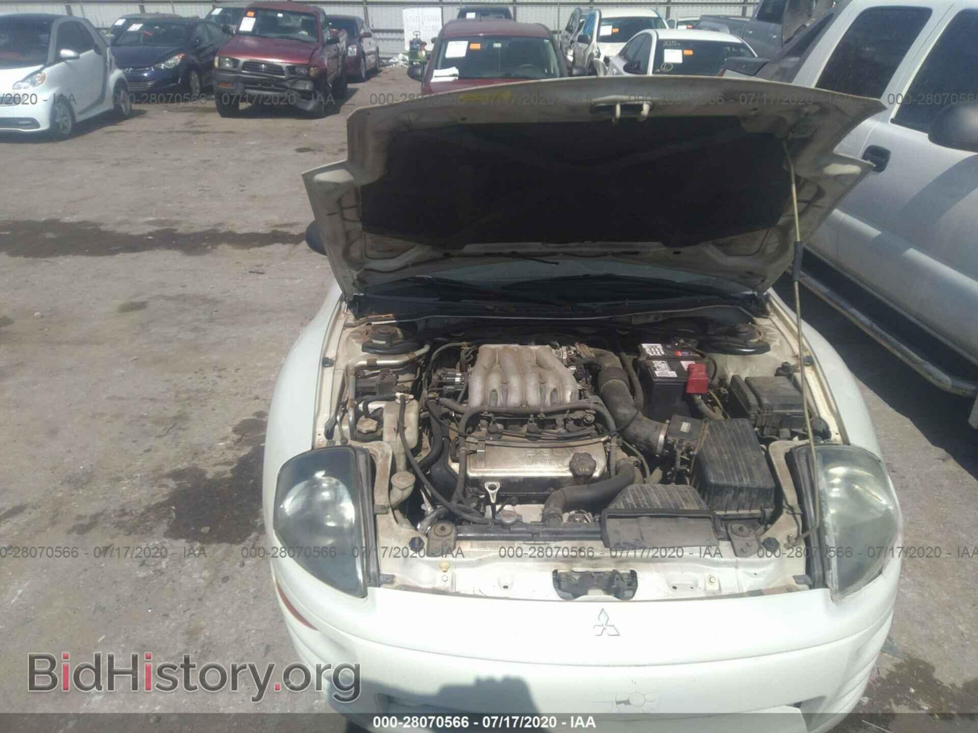2002 MITSUBISHI ECLIPSE - VIN: 4A3AC54H92E061164 - Фото 10