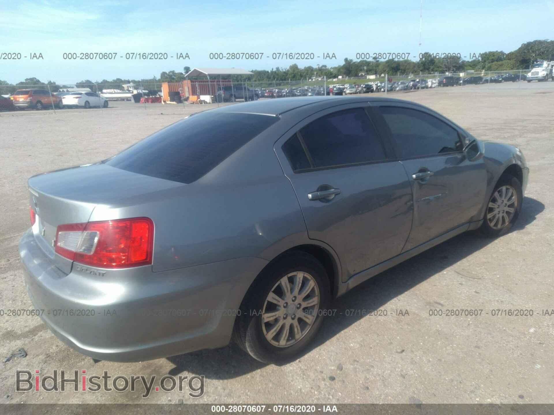 2009 MITSUBISHI GALANT - VIN: 4A3AB36F59E003551 - Фото 4