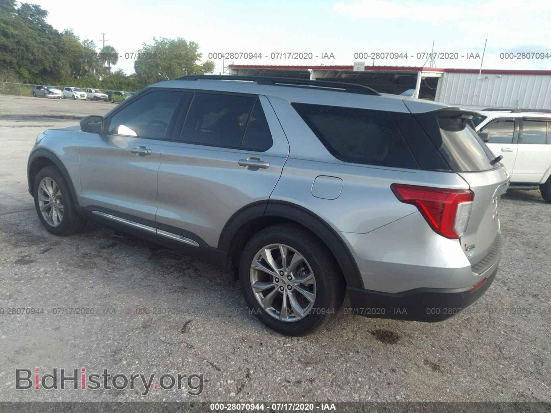 2020 FORD EXPLORER - VIN: 1FMSK7DH4LGB90338 - Фото 3